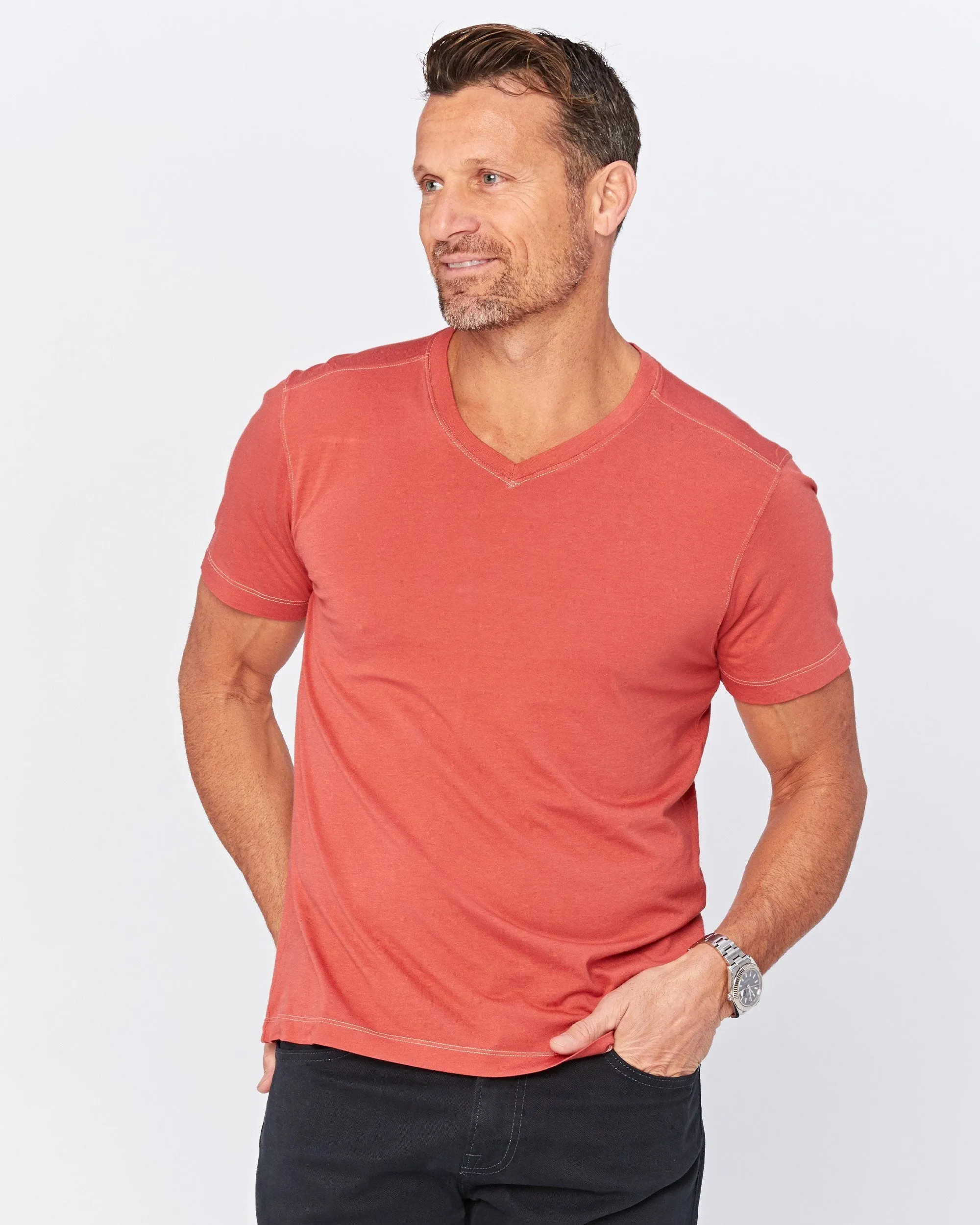 Kerbox Short Sleeve V-Neck sold by Agave product image thumbnail 3