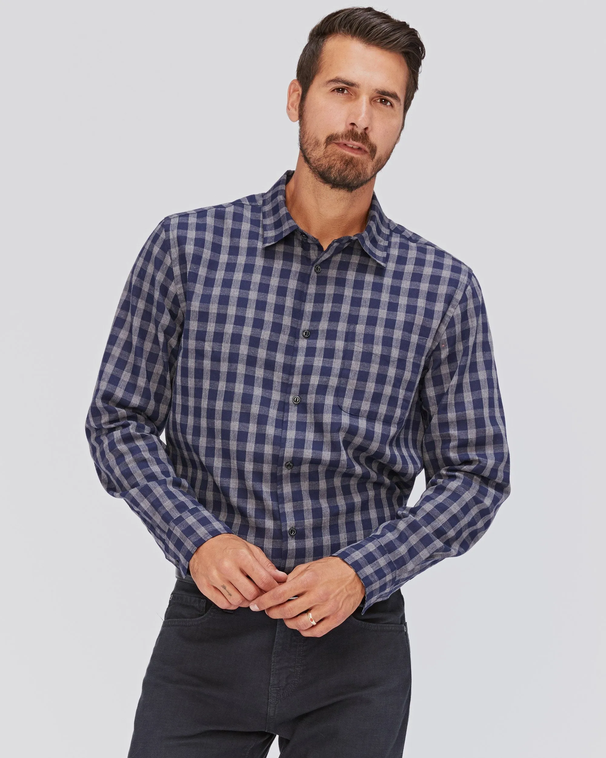 Hartley Plaid Button Up sold by Agave product image thumbnail 5