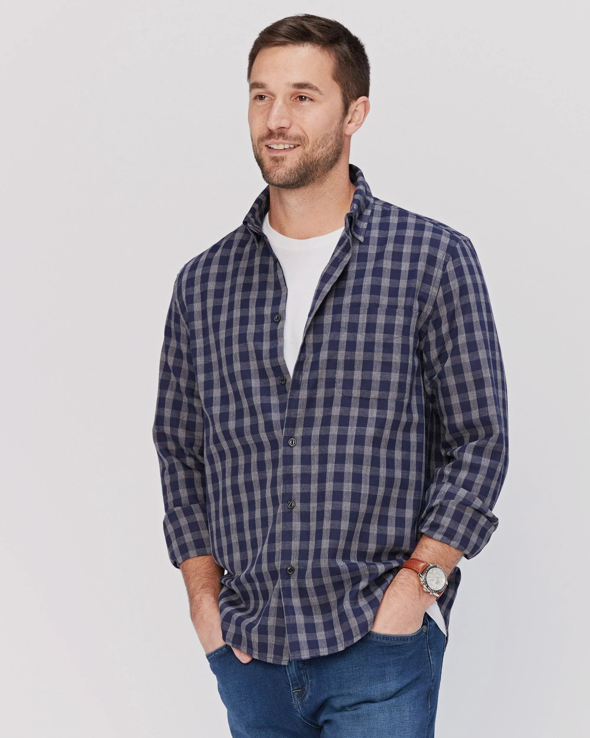 Hartley Plaid Button Up sold by Agave product image thumbnail 4