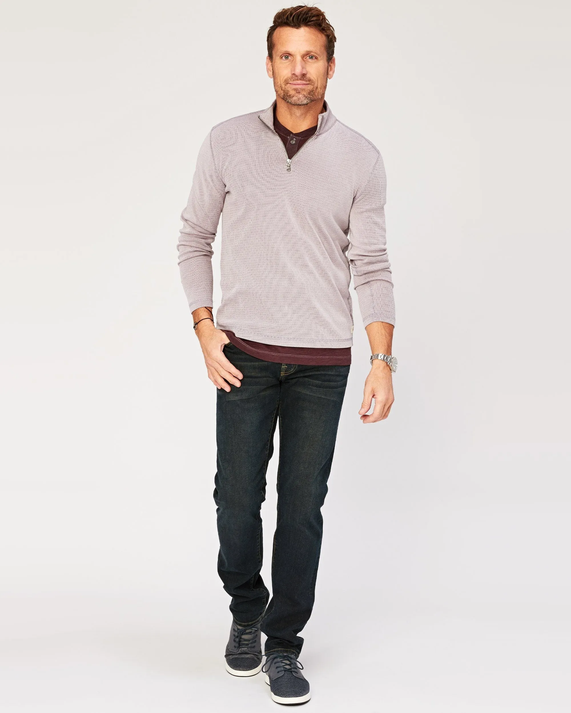 Slater Mock 1/4 Zip Pullover sold by Agave product image thumbnail 4