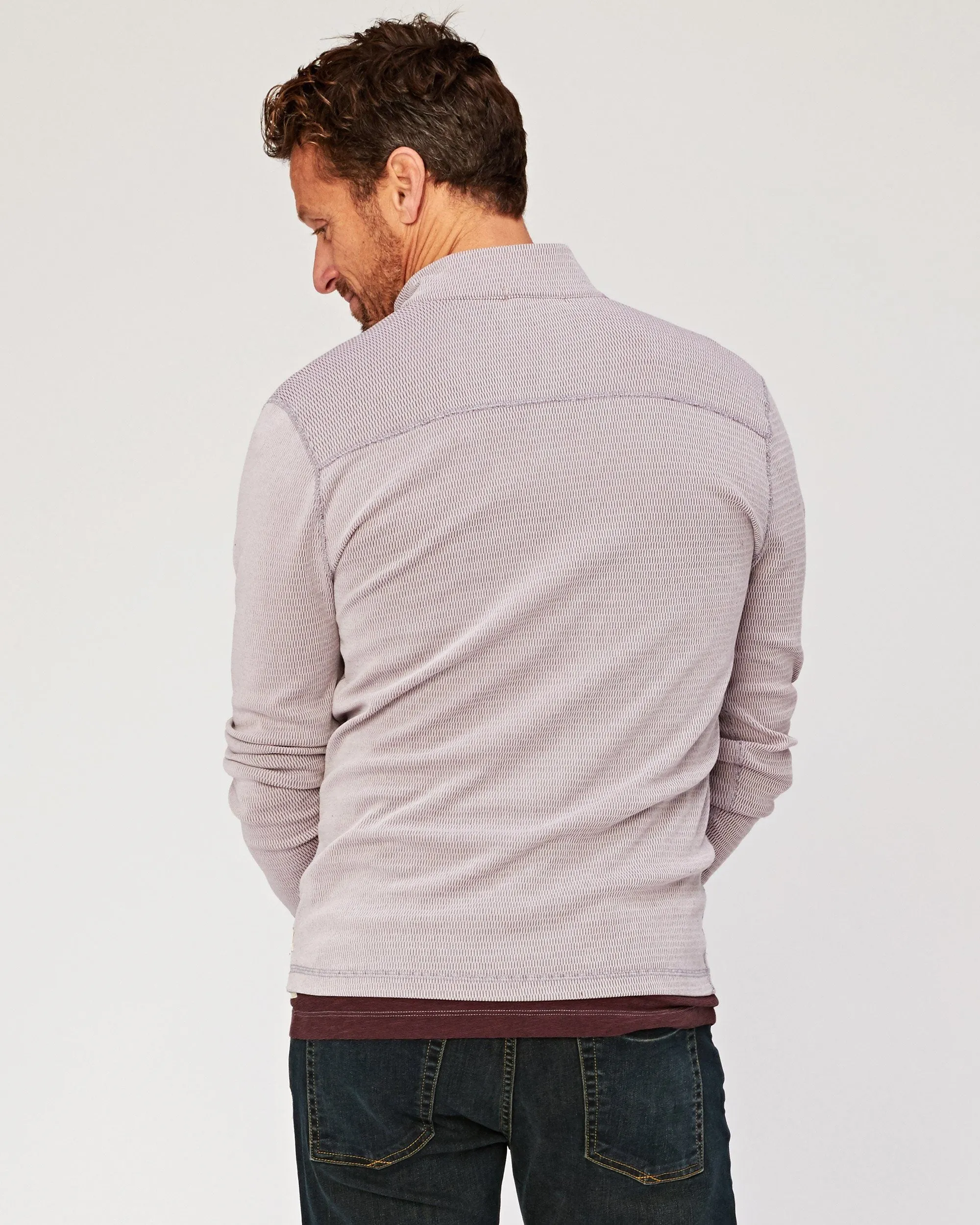 Slater Mock 1/4 Zip Pullover sold by Agave product image thumbnail 2