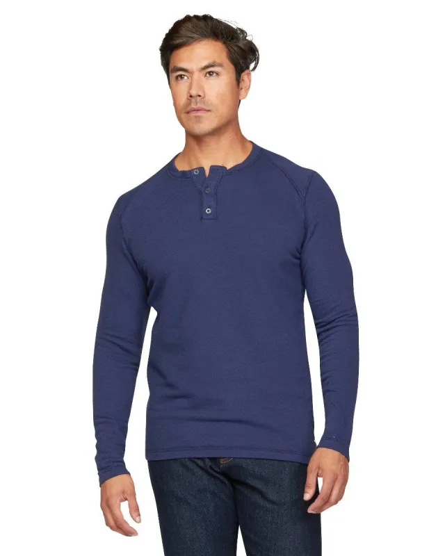 Essex Long Sleeve Henley sold by Agave