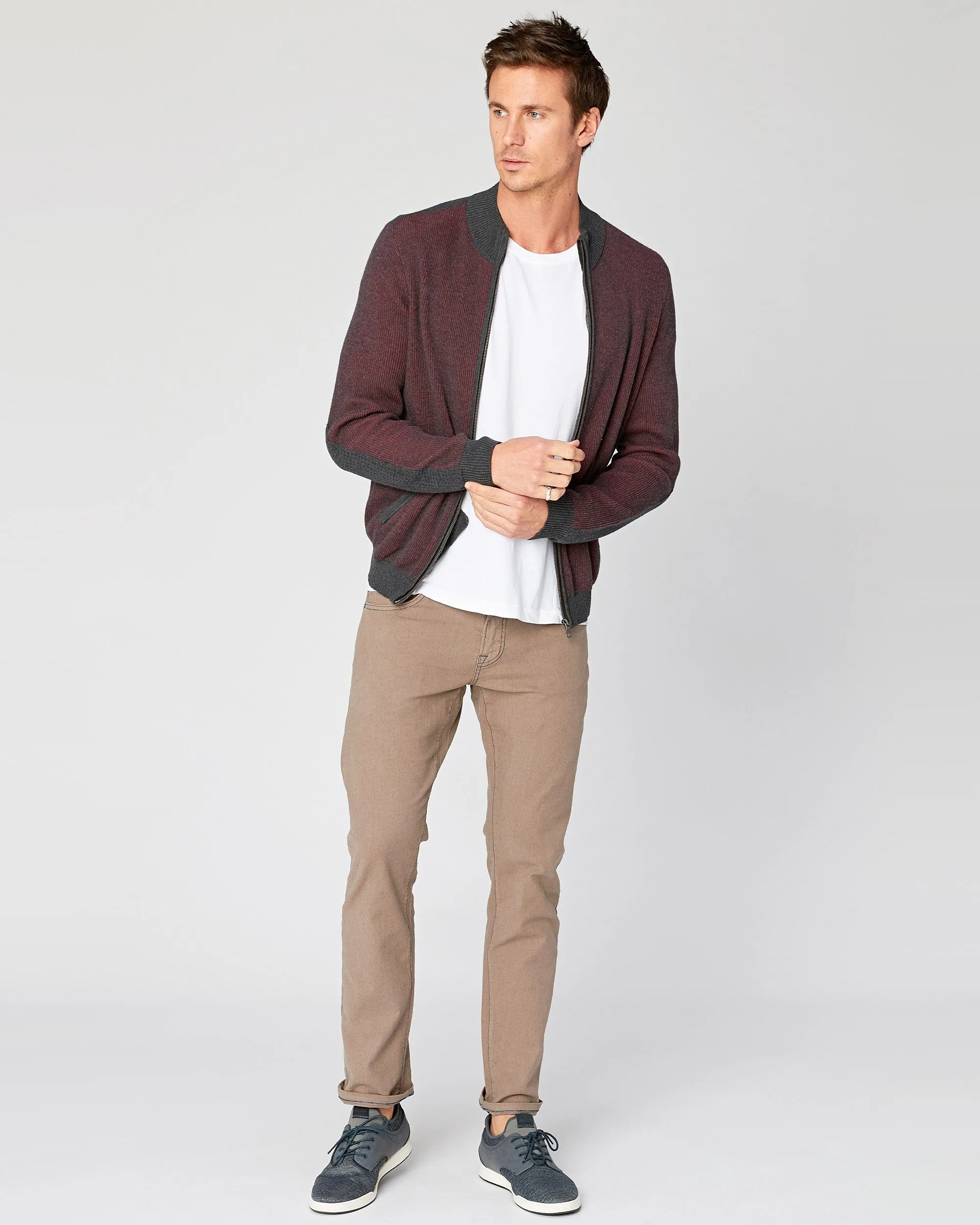 Beacon Full-Zip Mock Sweater sold by Agave product image thumbnail 4