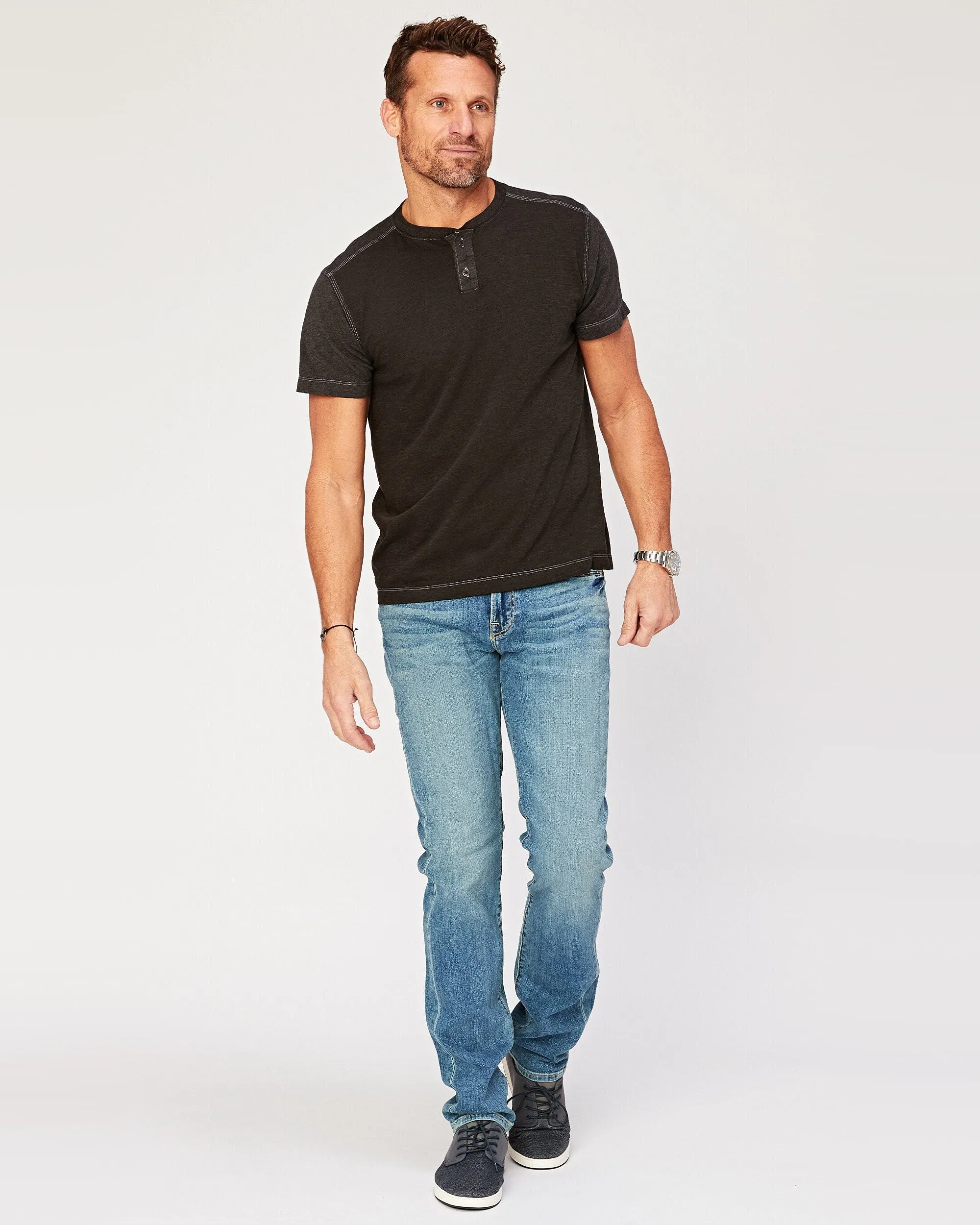 Nauman Short Sleeve Henley sold by Agave product image thumbnail 4