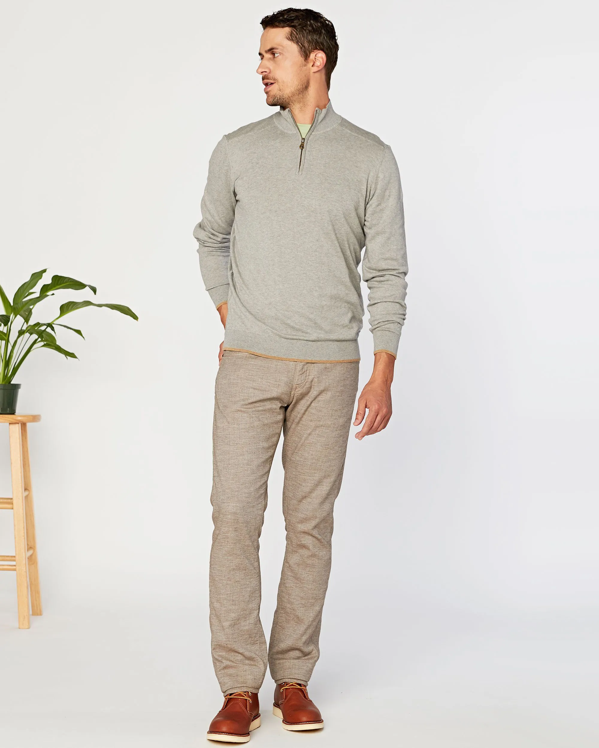 Latitude Supima 1/4 Zip sold by Agave product image thumbnail 3