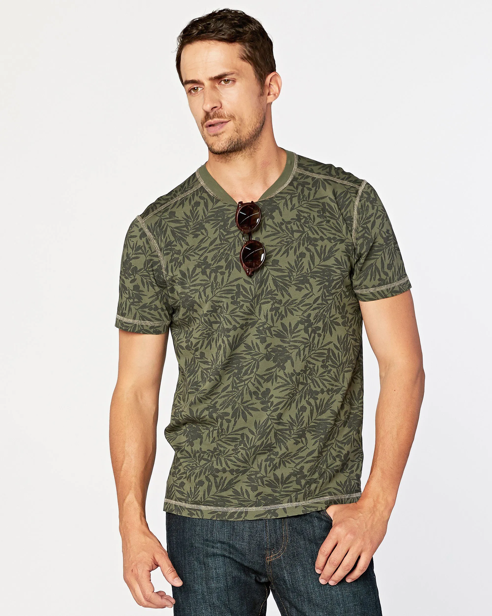 Frisco Woods Flora Camo Suede Jersey sold by Agave