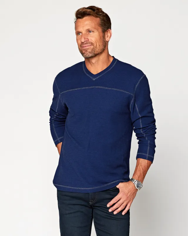 Torrey Long Sleeve V-Neck sold by Agave