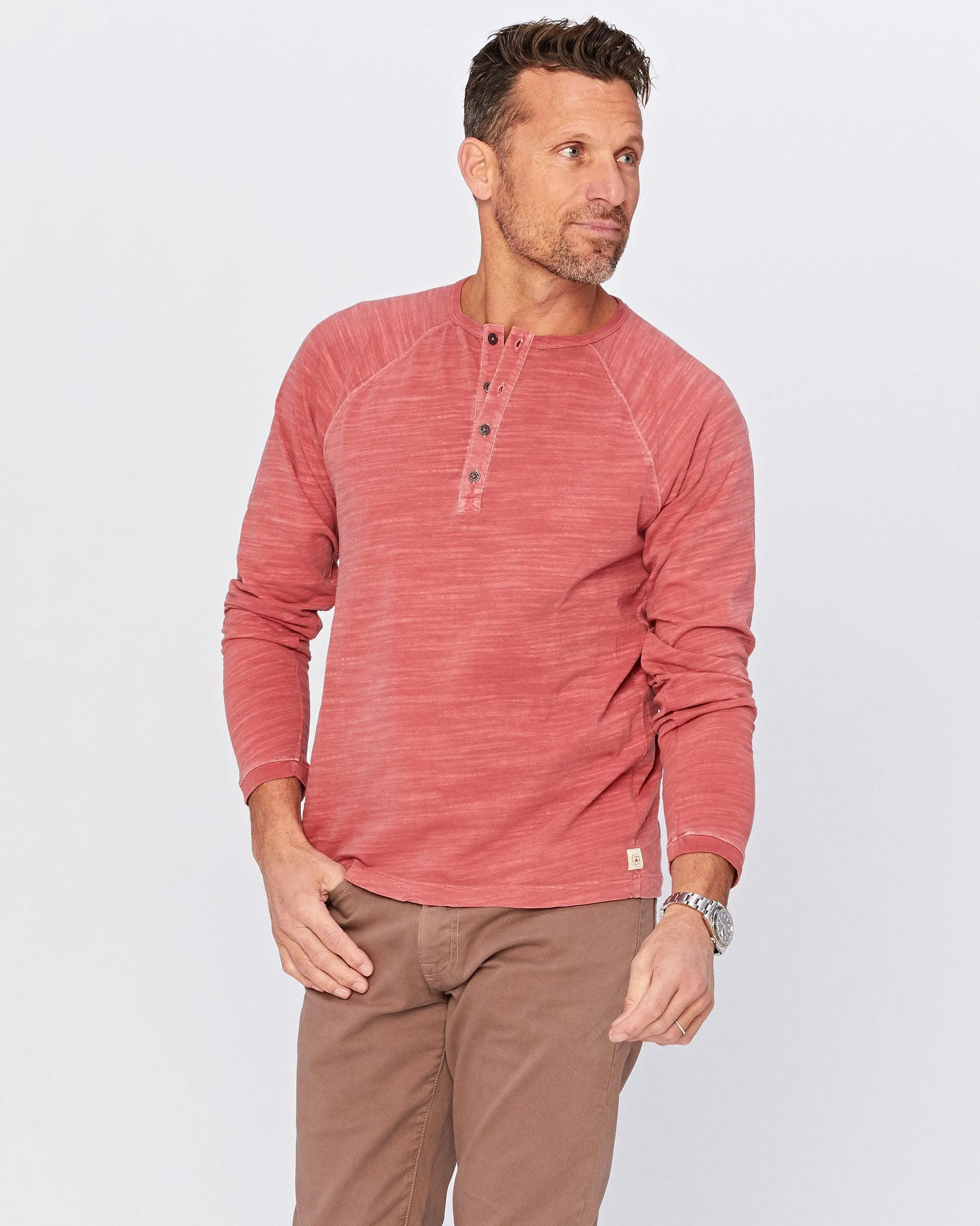 Bird Dog Slub Jersey Henley sold by Agave product image thumbnail 3
