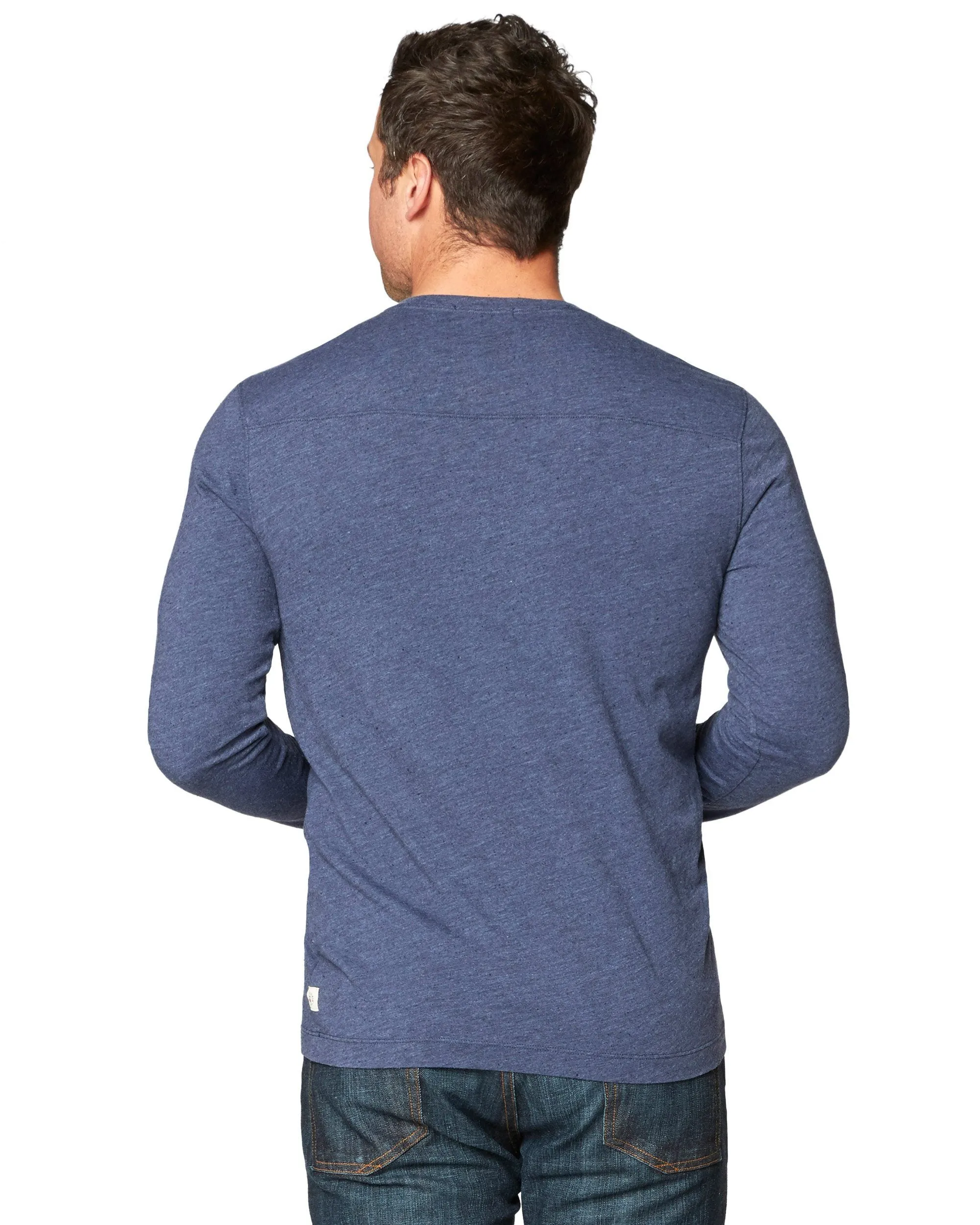 Feathering Long Sleeve Vee sold by Agave product image thumbnail 3
