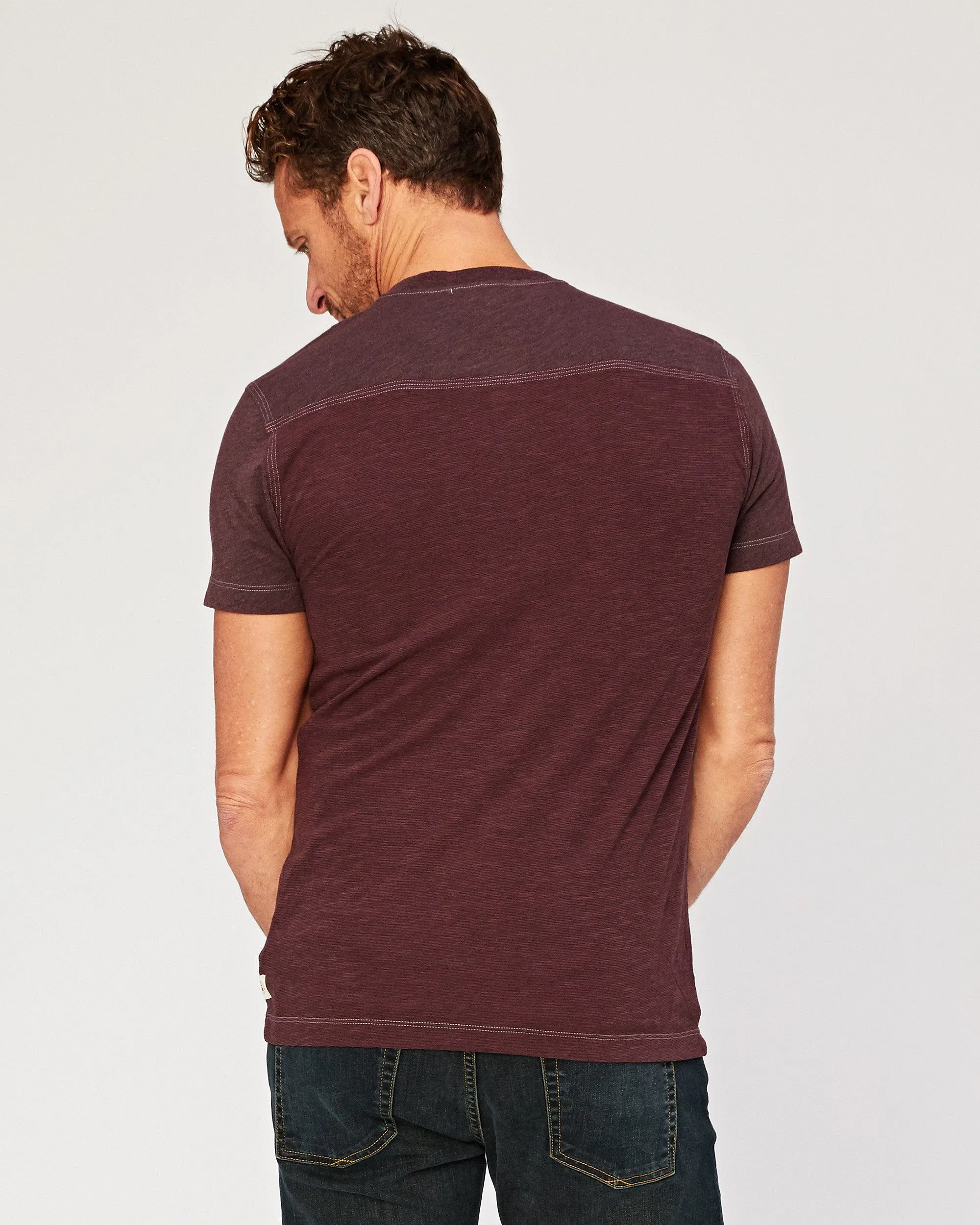 Nauman Short Sleeve Henley sold by Agave product image thumbnail 4
