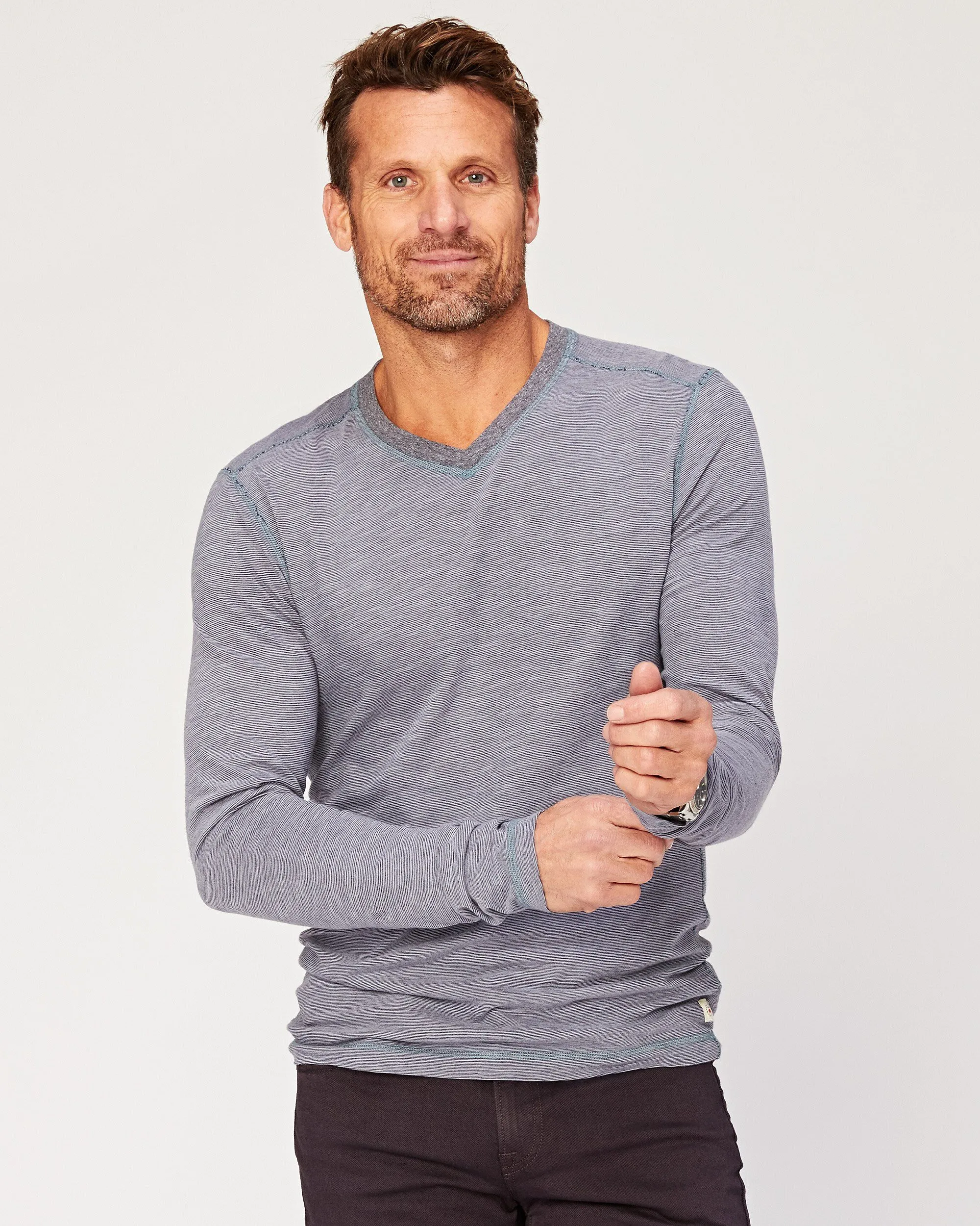 Kentwood Long Sleeve V Neck sold by Agave product image thumbnail 3