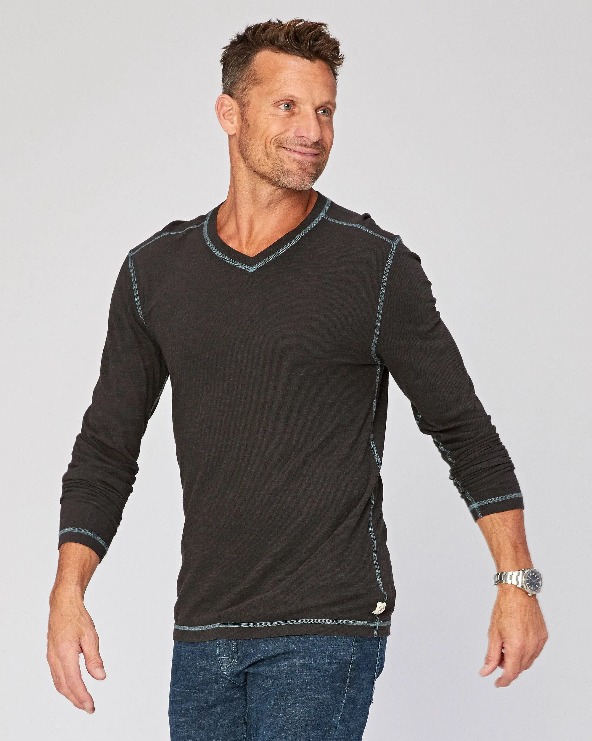 Kentwood Long Sleeve V Neck sold by Agave product image thumbnail 2