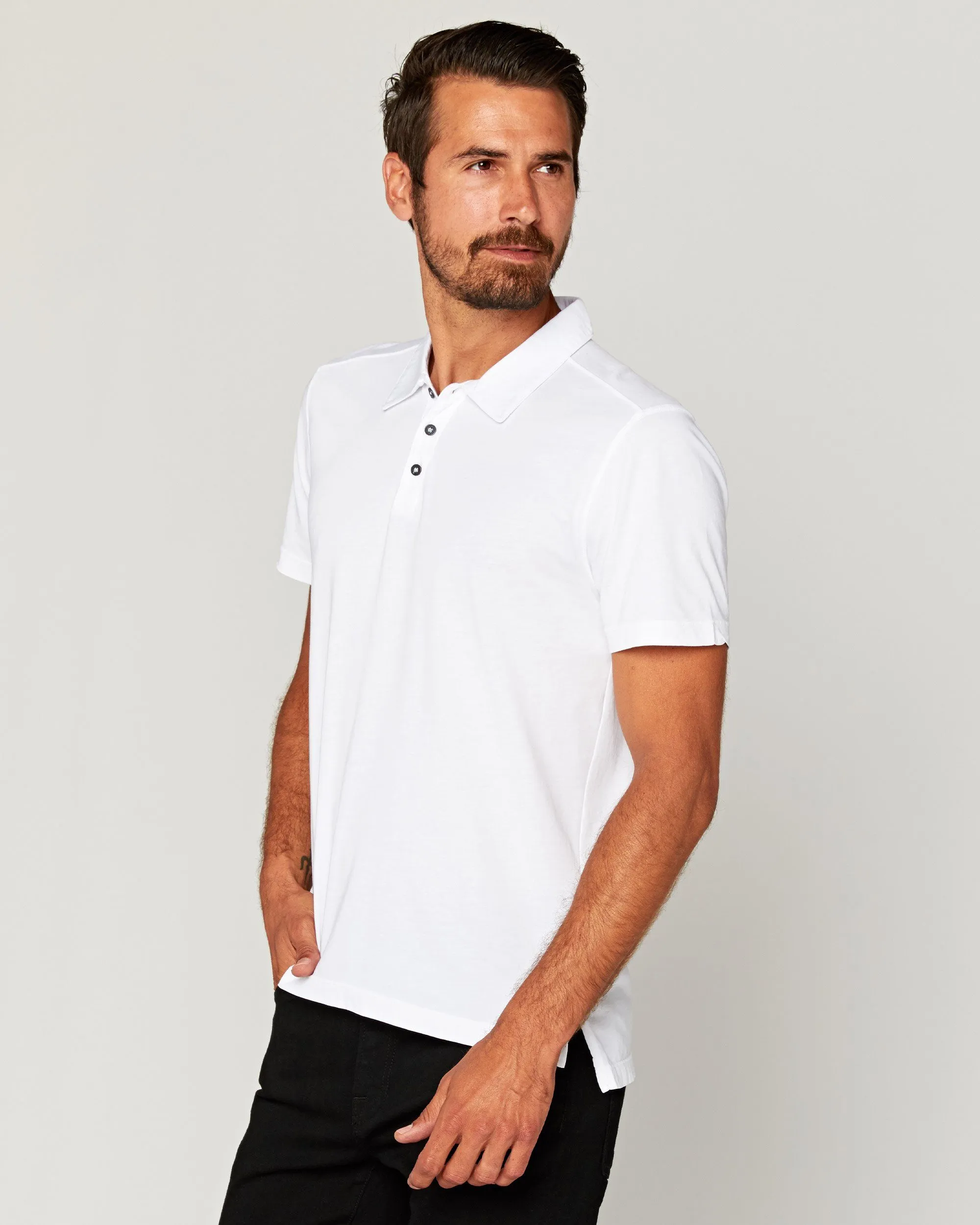 Agave Supima Polo sold by Agave product image thumbnail 3