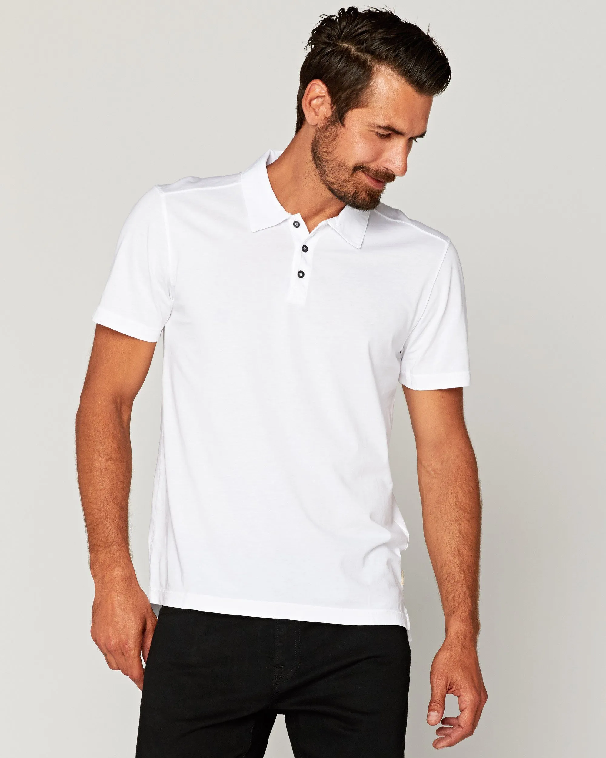 Agave Supima Polo sold by Agave