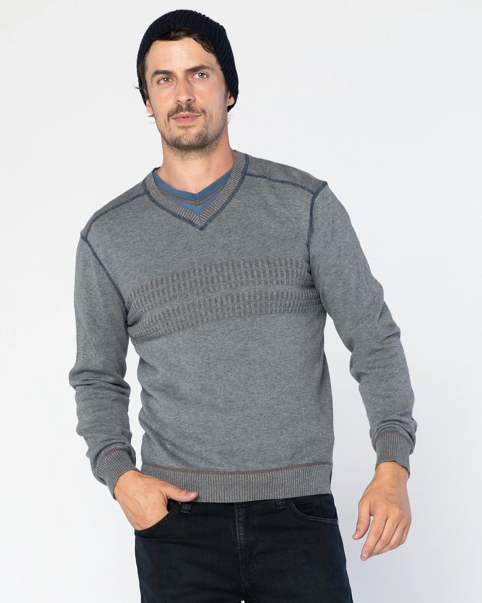 Gallant Double-Knit Vee sold by Agave