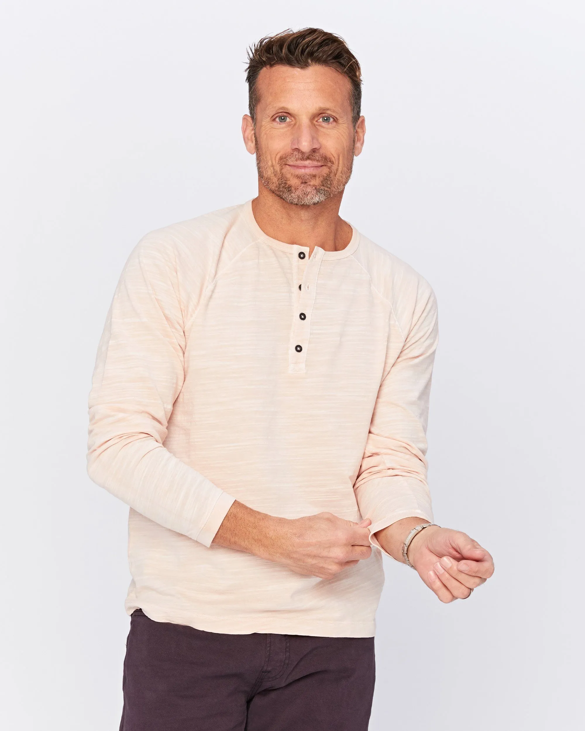 Bird Dog Slub Jersey Henley sold by Agave product image thumbnail 4