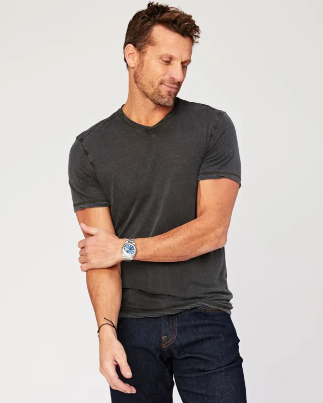 Tollis V Neck Tee sold by Agave