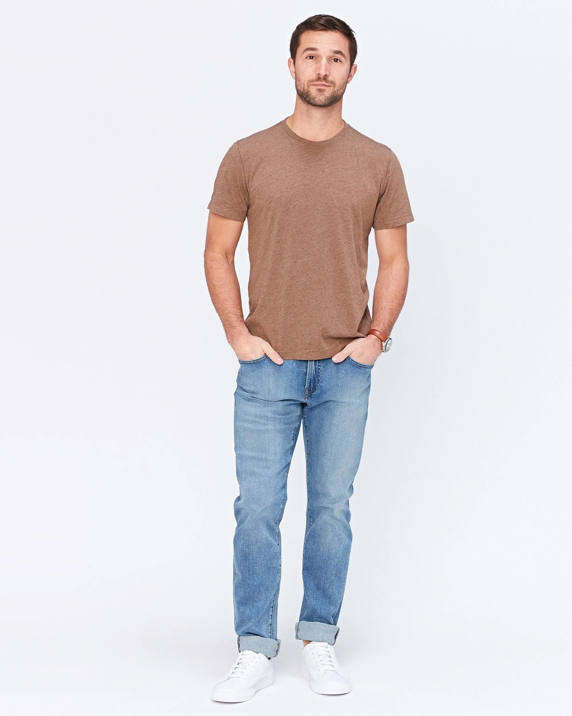 Sideshore Short Sleeve Crew sold by Agave