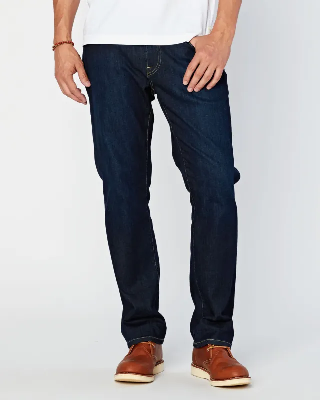No. 11 Classic Fit Belfort Indigo Whisker Rinse Flex sold by Agave