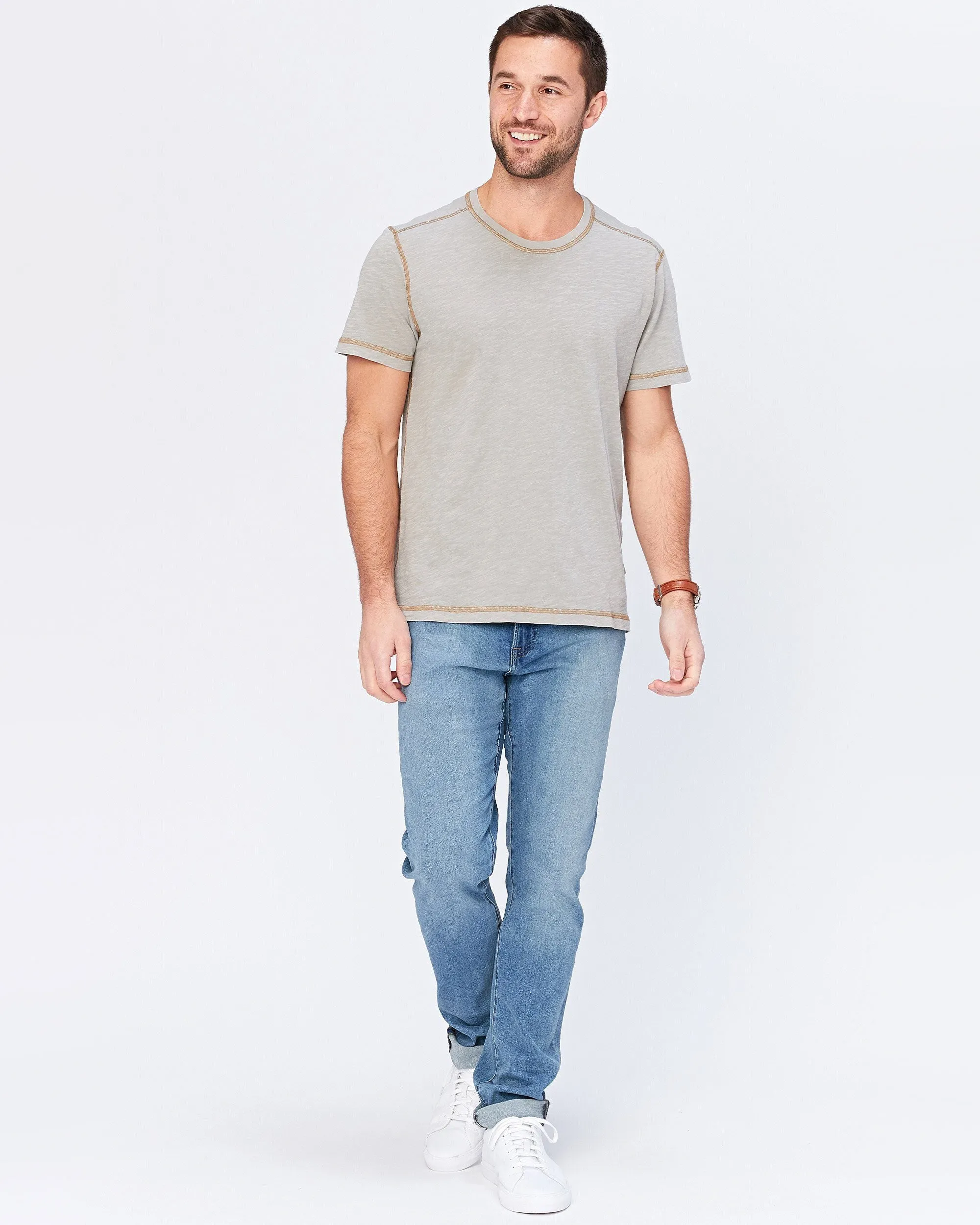 Skeg Short Sleeve Slub Jersey Crew sold by Agave product image thumbnail 3