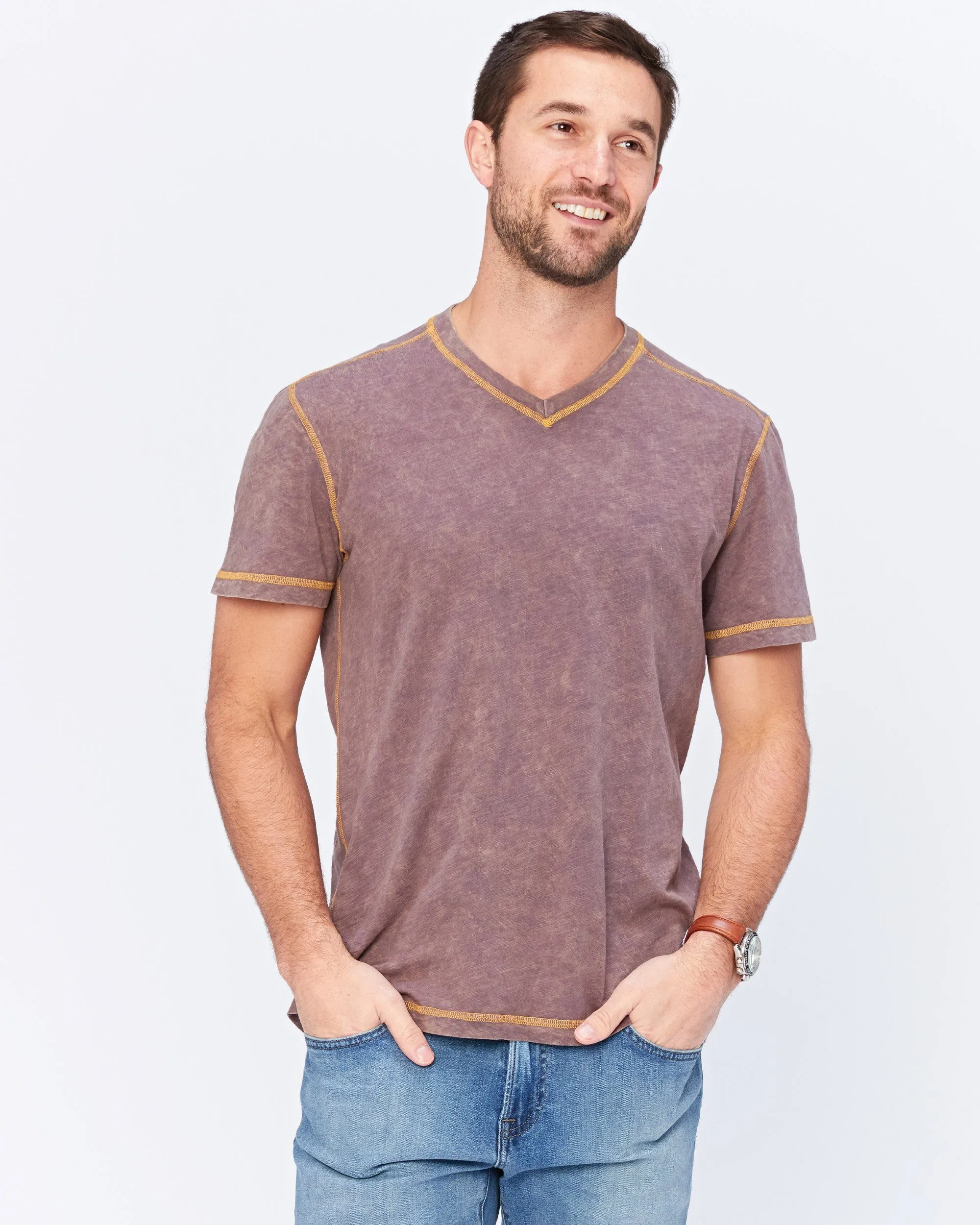 Dungeons Jersey Vee Neck Tee sold by Agave product image thumbnail 3