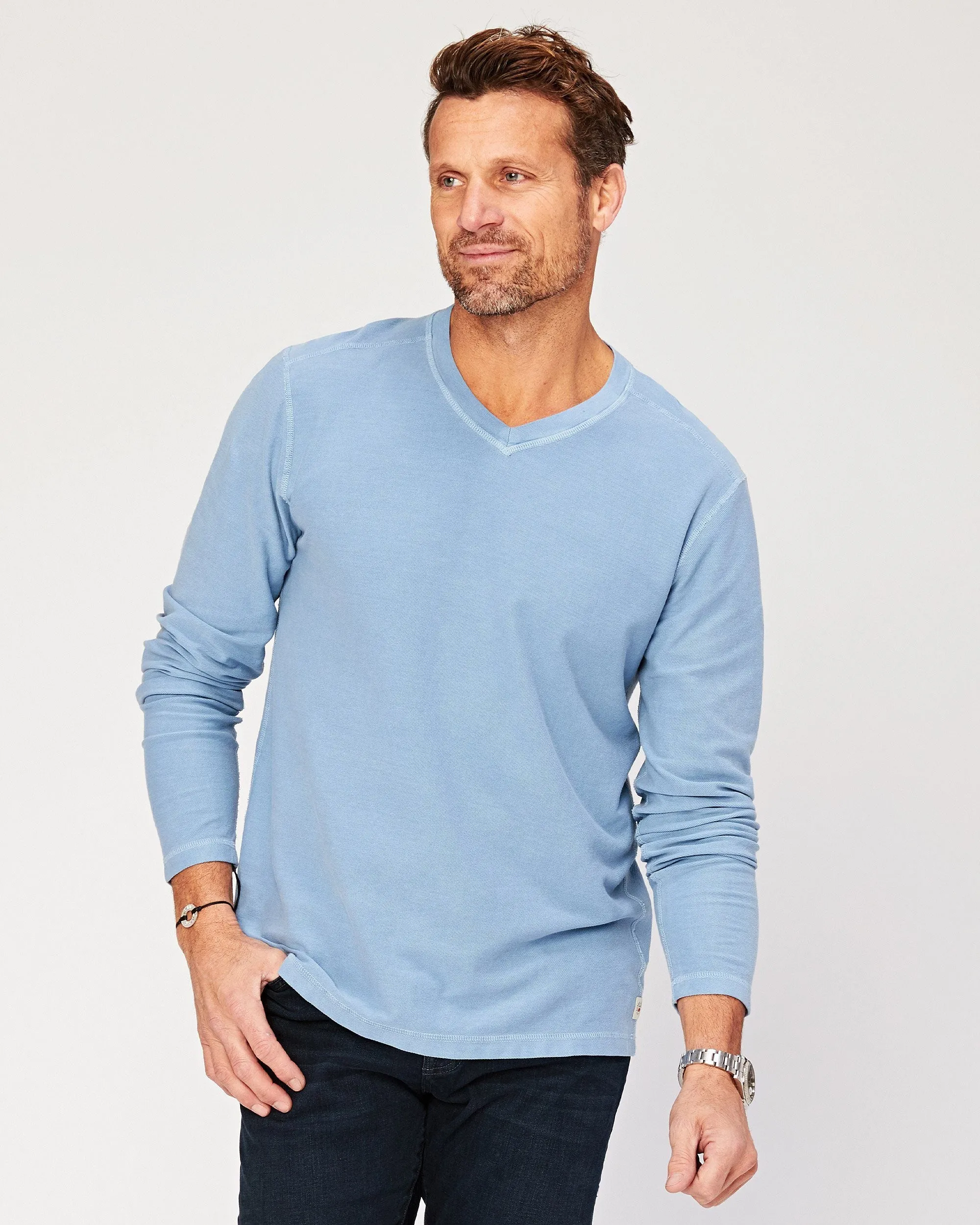 Arbor Long Sleeve V Neck sold by Agave