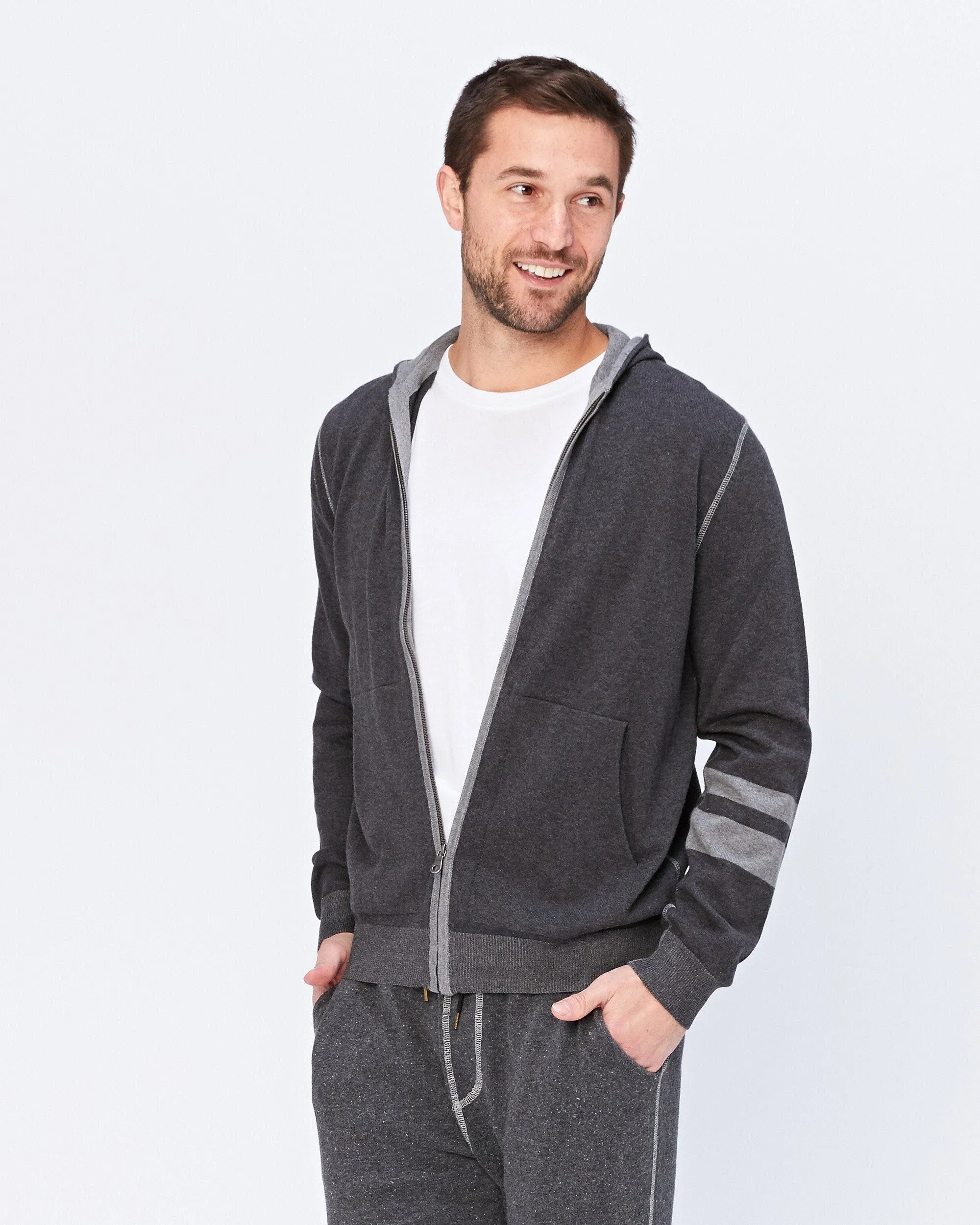 Jackson Fine-Gauge Knit Hoodie sold by Agave