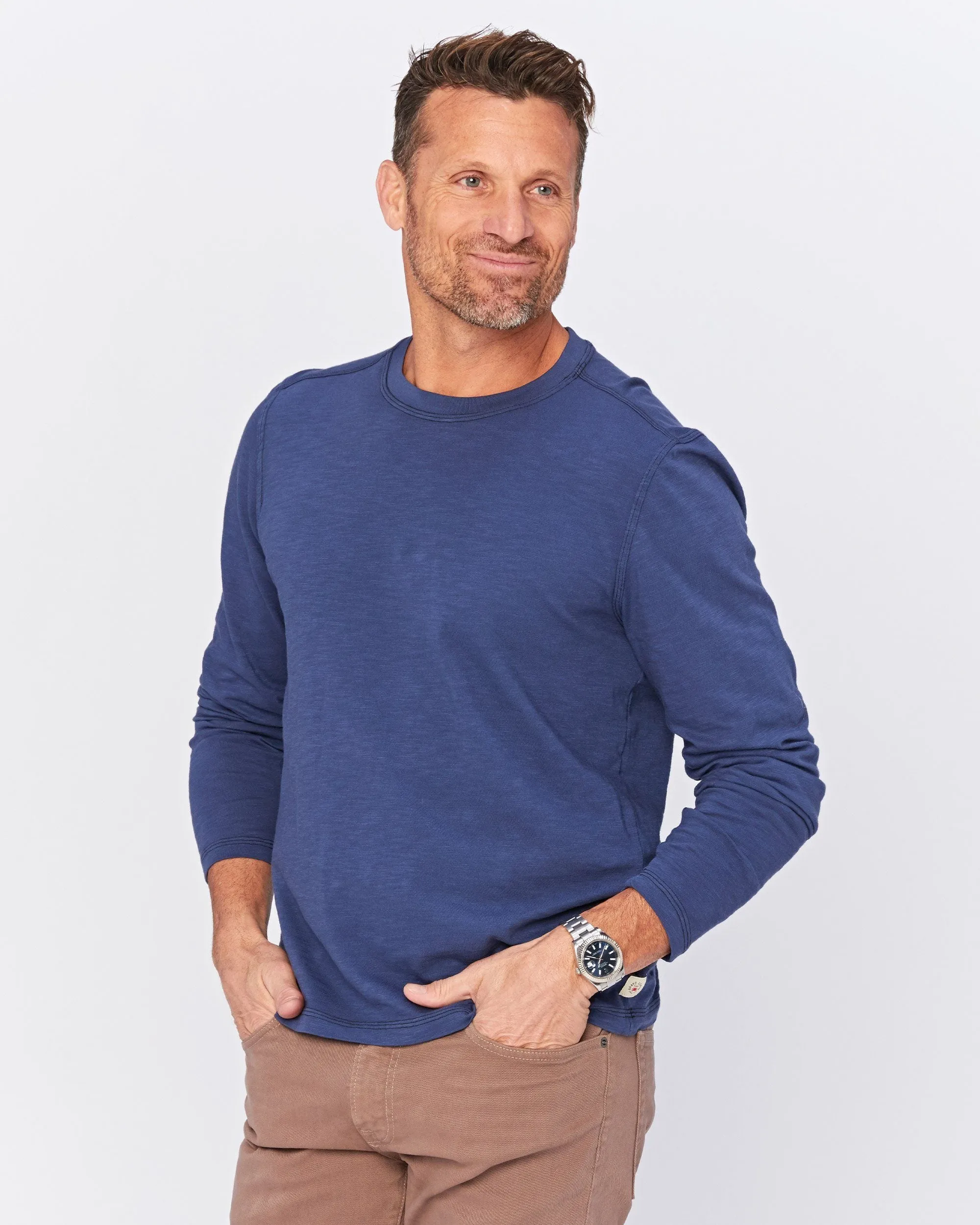 Aero Slub Long Sleeve Tee sold by Agave product image thumbnail 4