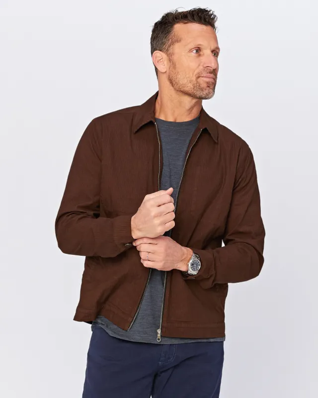 Vineyard Zip Up Jacket made by Agave