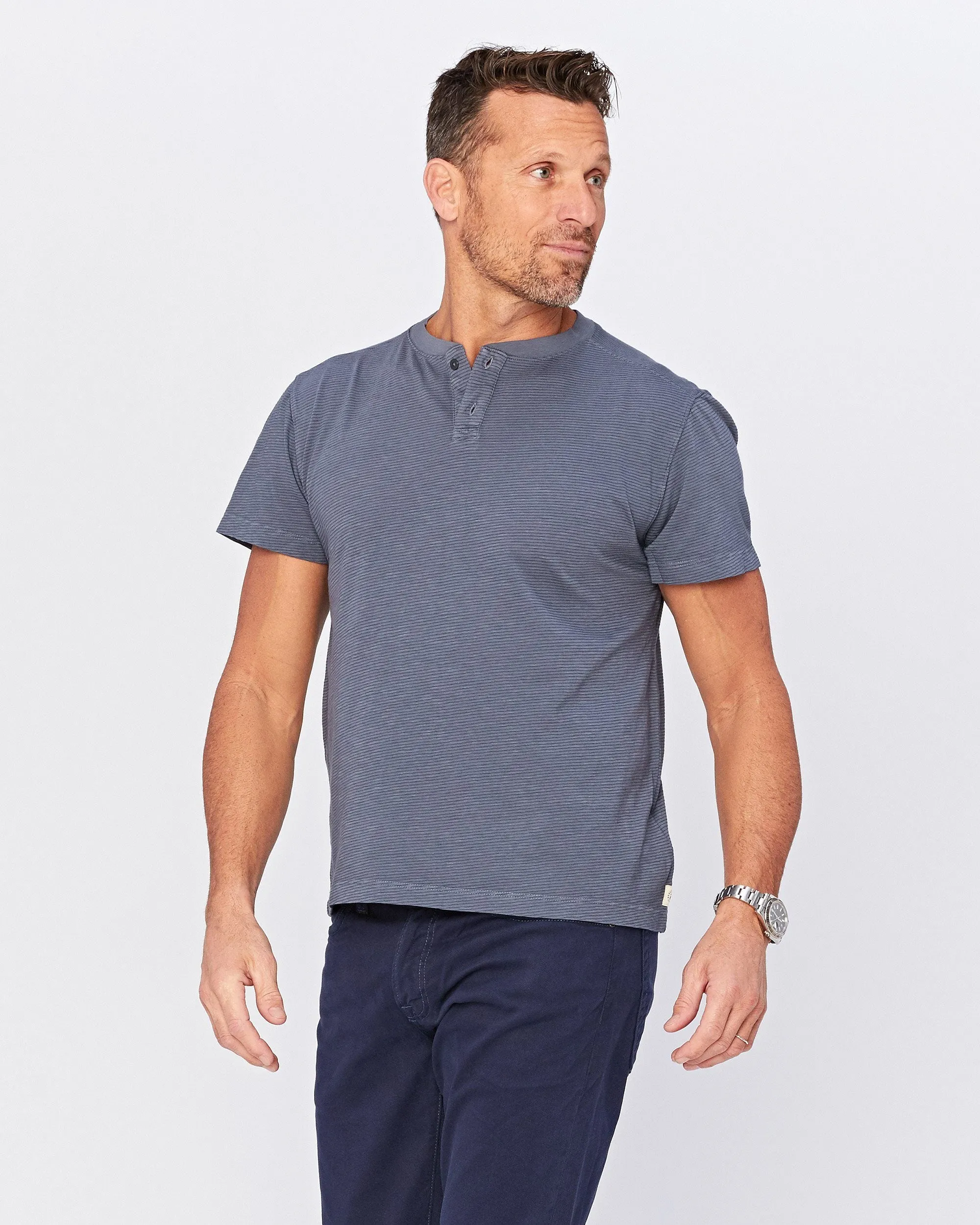 Miki Short Sleeve Henley sold by Agave product image thumbnail 2