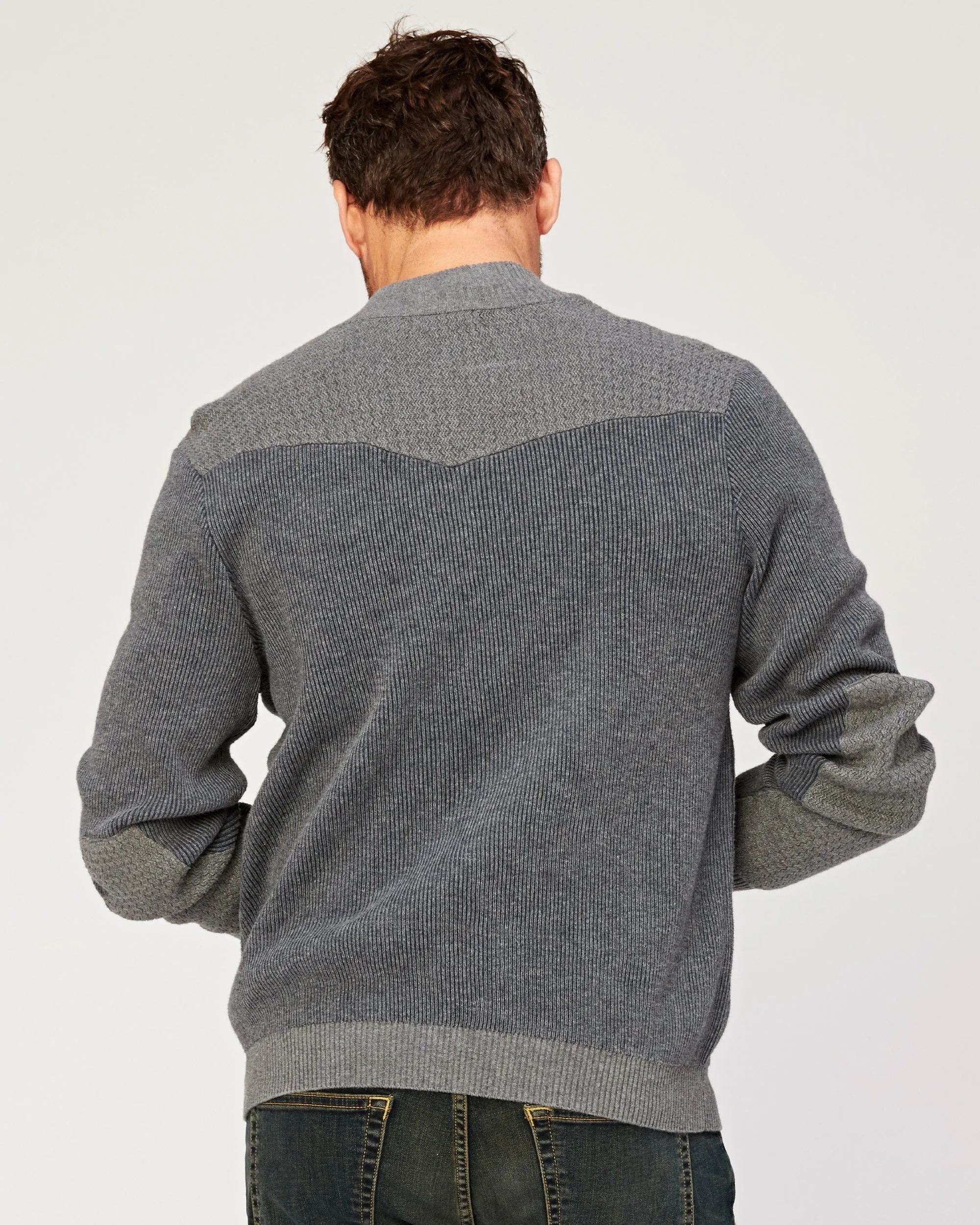 Beacon Full-Zip Mock Sweater sold by Agave product image thumbnail 2