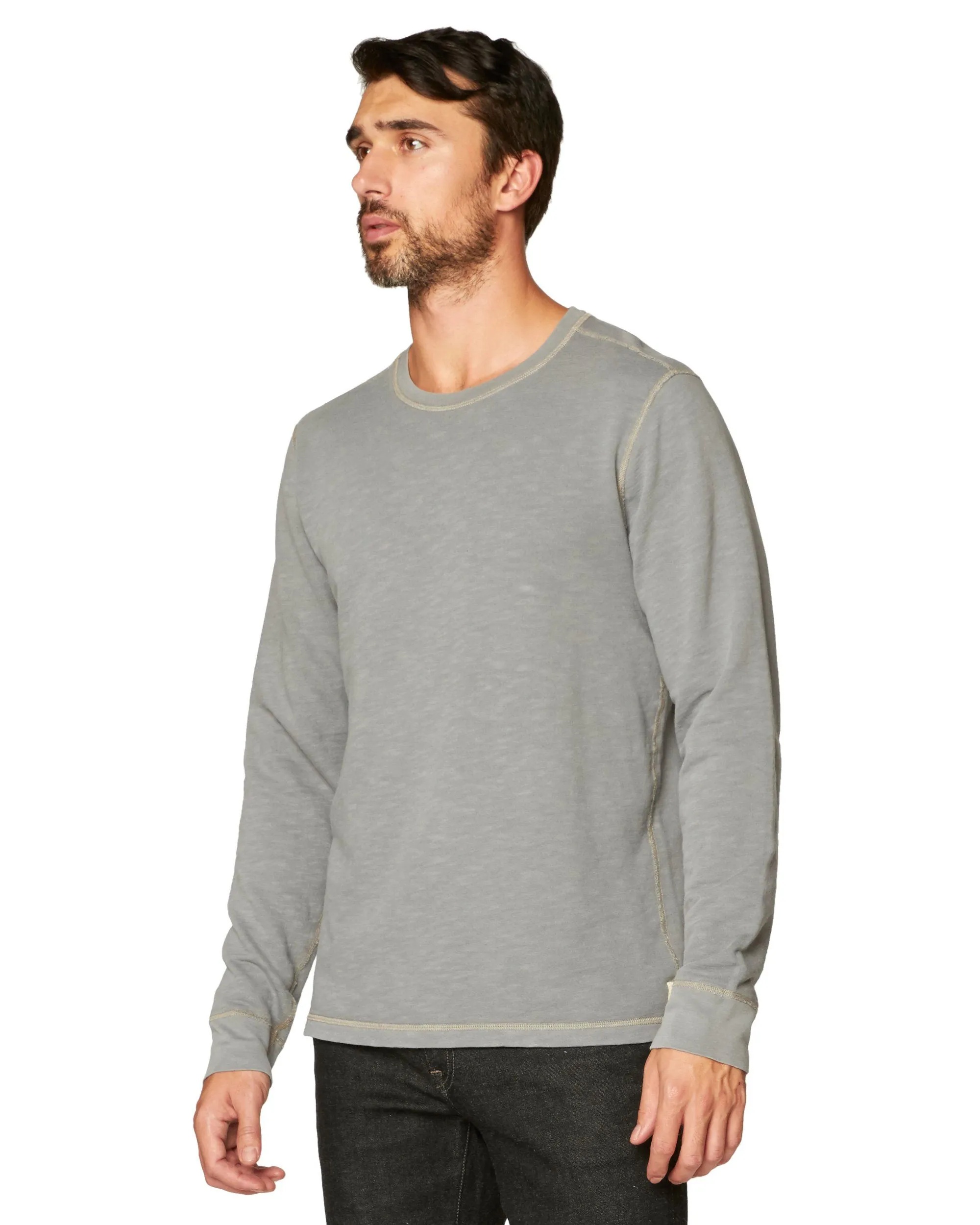 Curl Slub Terry Crew sold by Agave product image thumbnail 3