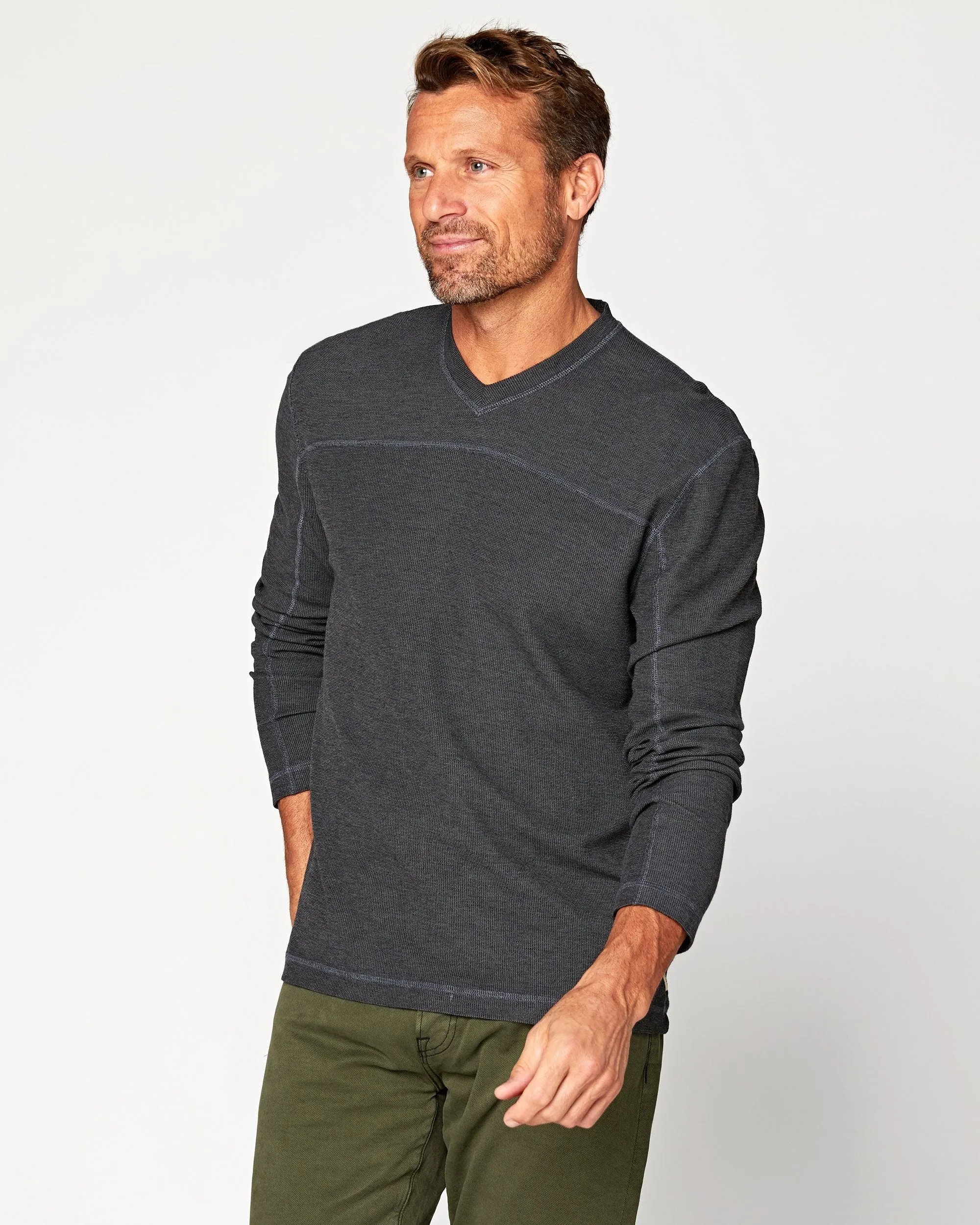 Torrey Long Sleeve V-Neck sold by Agave product image thumbnail 4