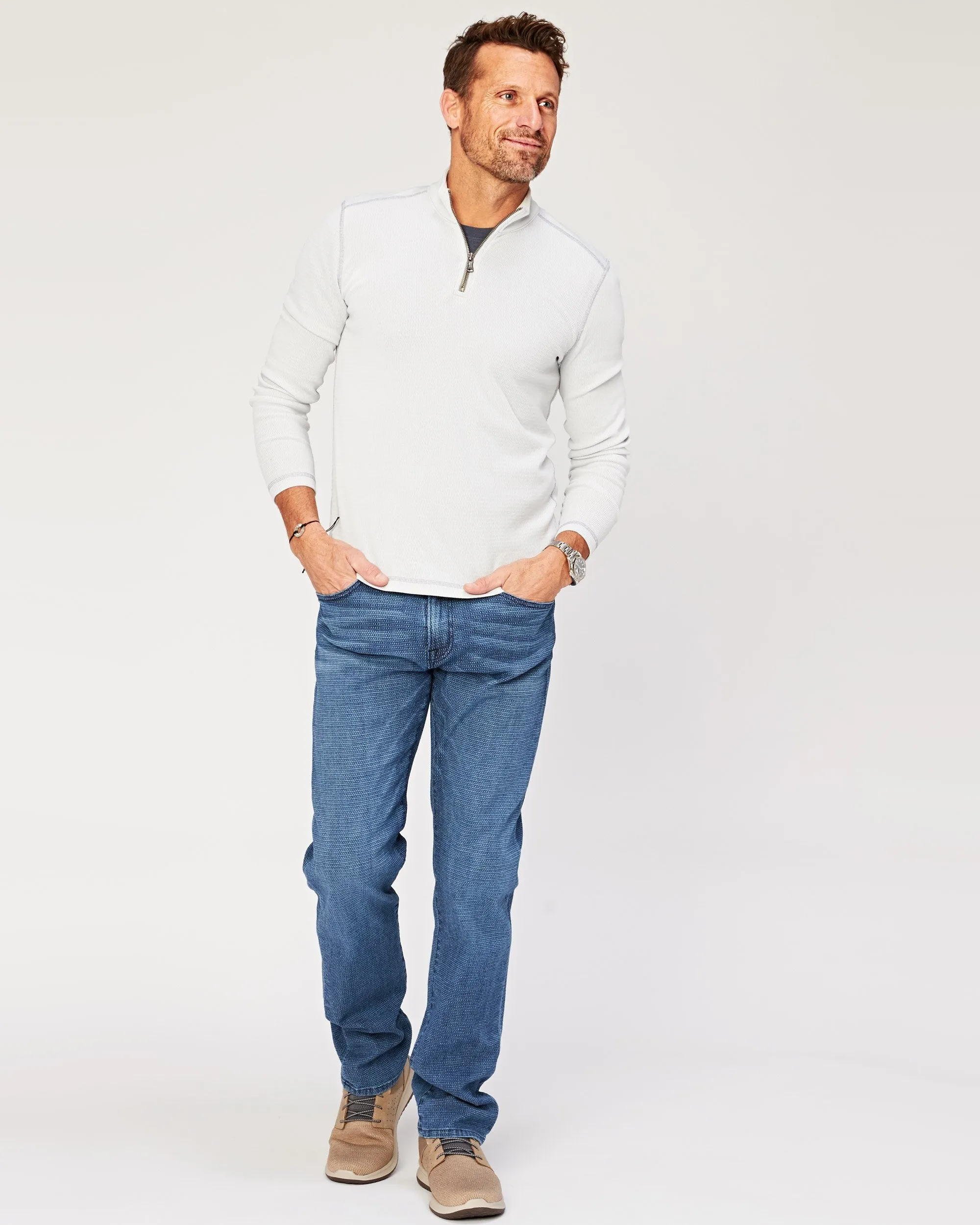 Slater Mock 1/4 Zip Pullover sold by Agave product image thumbnail 3