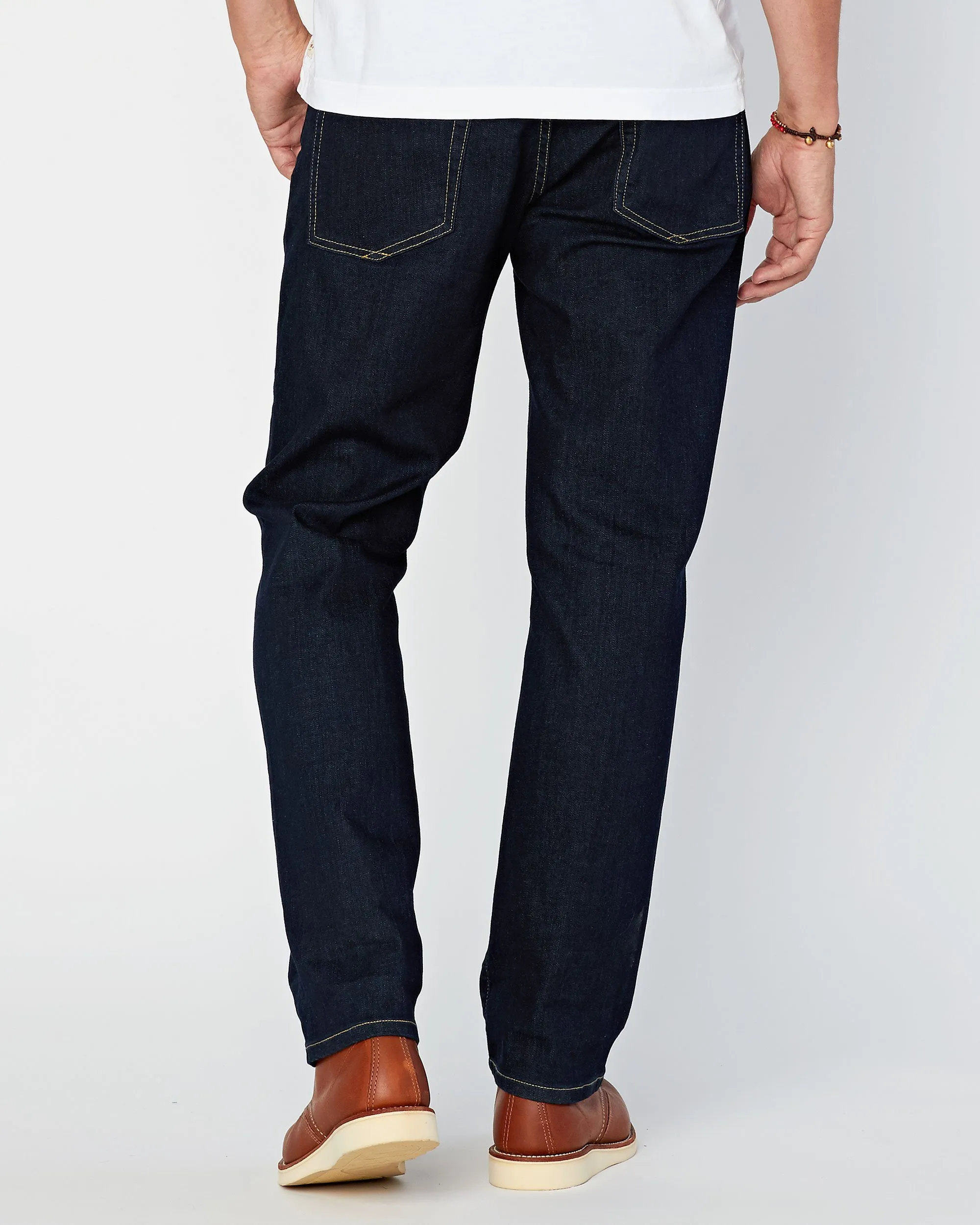 No. 11 Classic Fit Belfort Indigo Rinse Flex 30 sold by Agave product image thumbnail 3