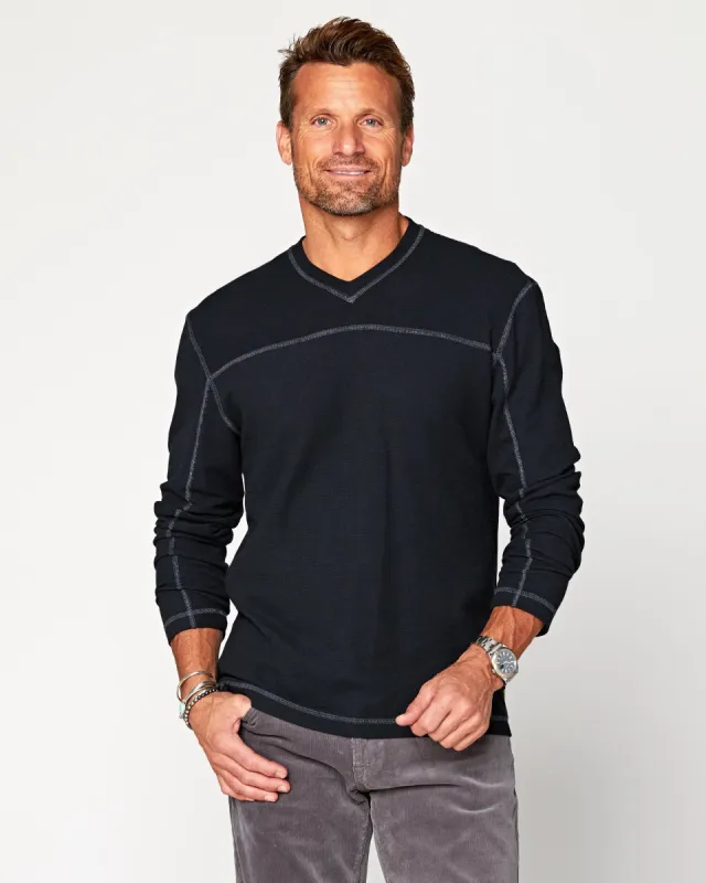 Torrey Long Sleeve V-Neck sold by Agave