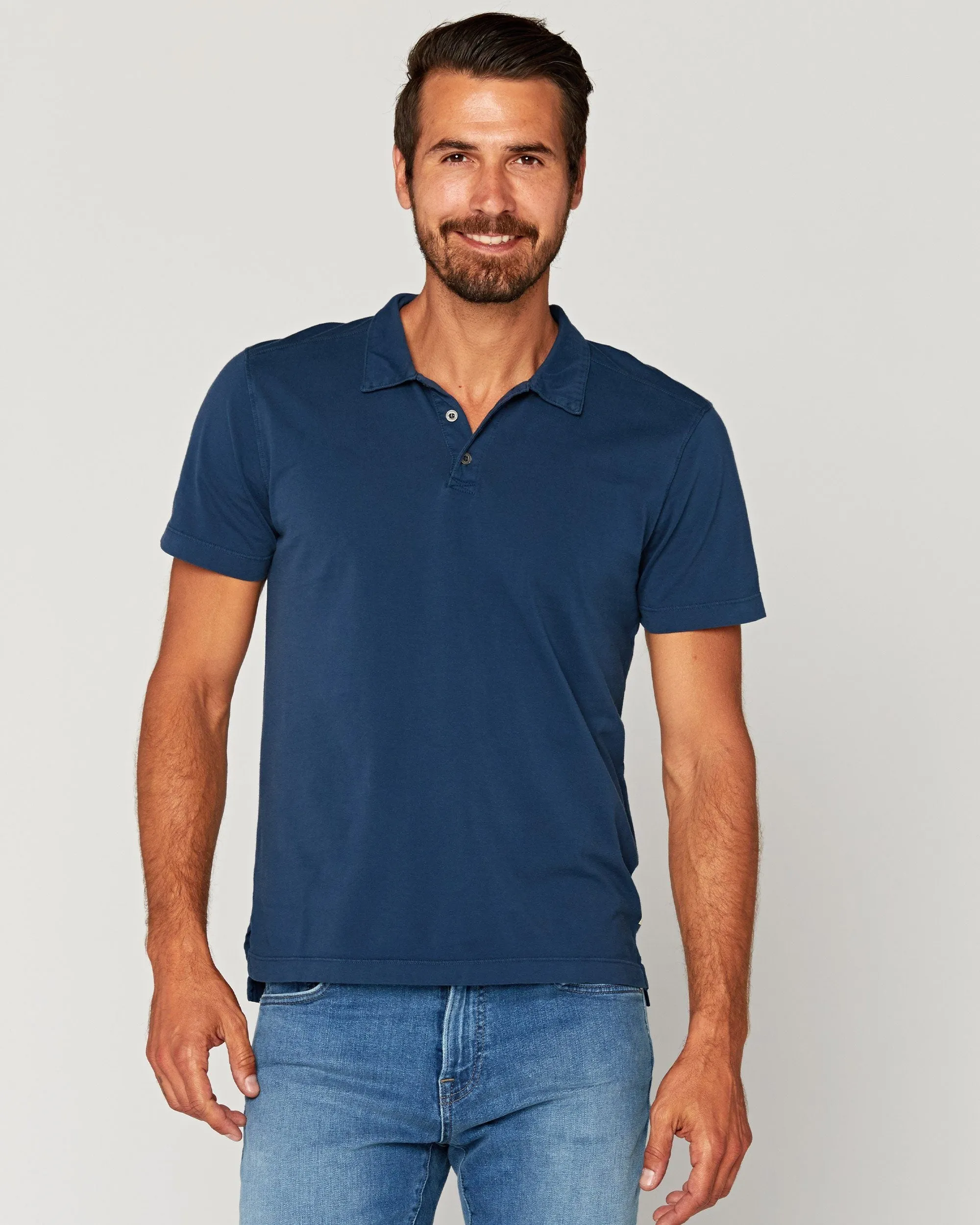 Agave Supima Polo sold by Agave