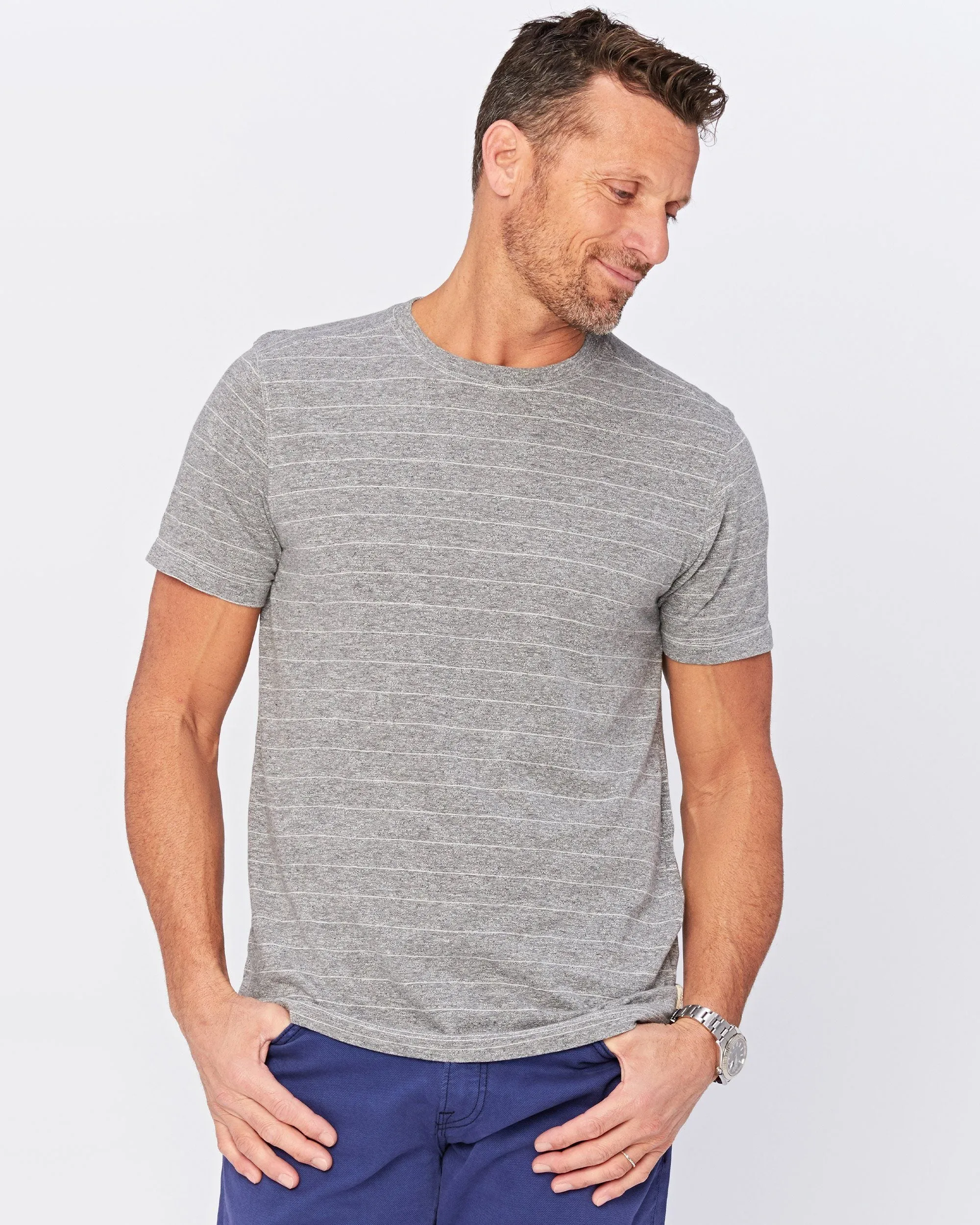 Pete Short Sleeve Crew sold by Agave