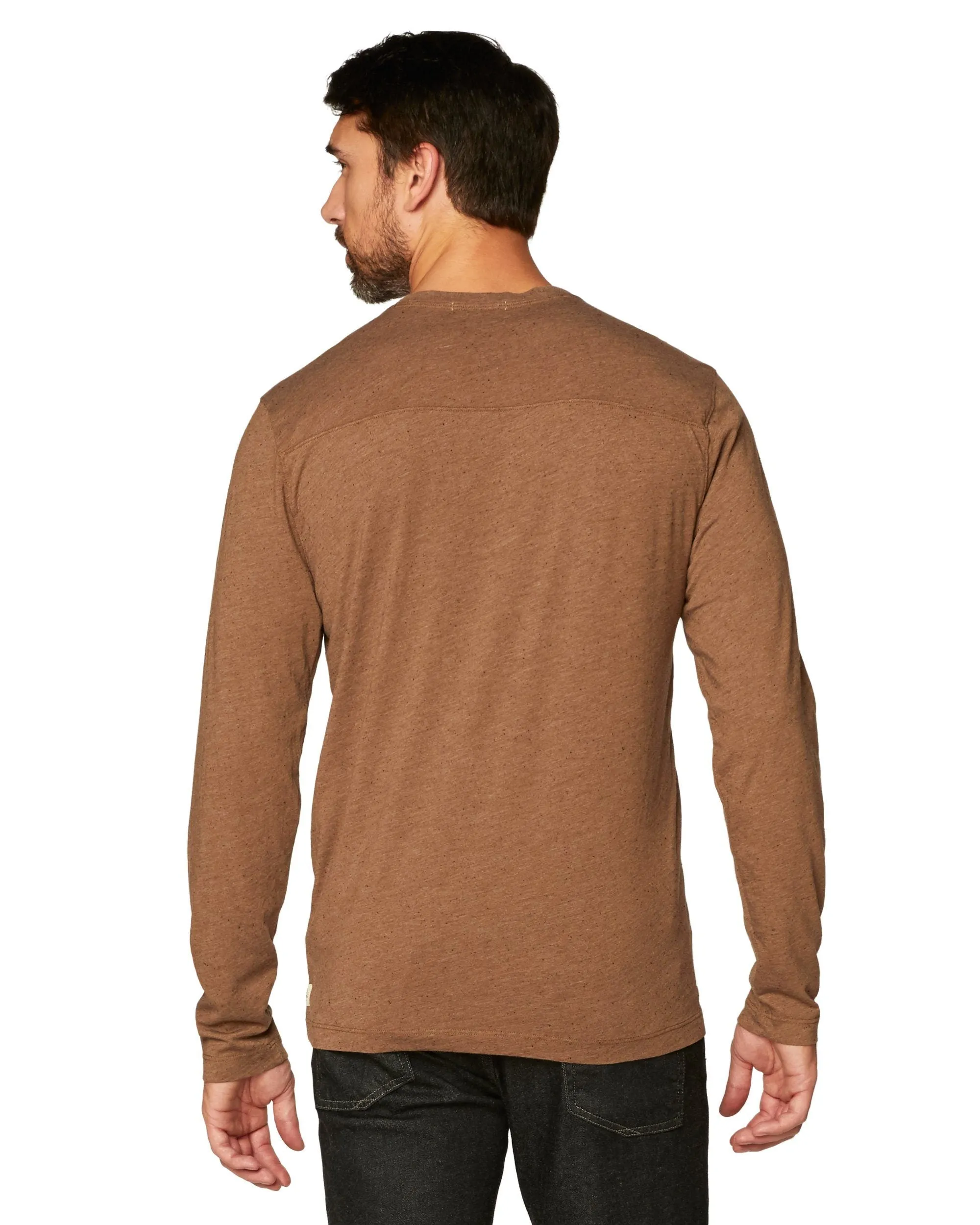 Feathering Long Sleeve Vee sold by Agave product image thumbnail 2