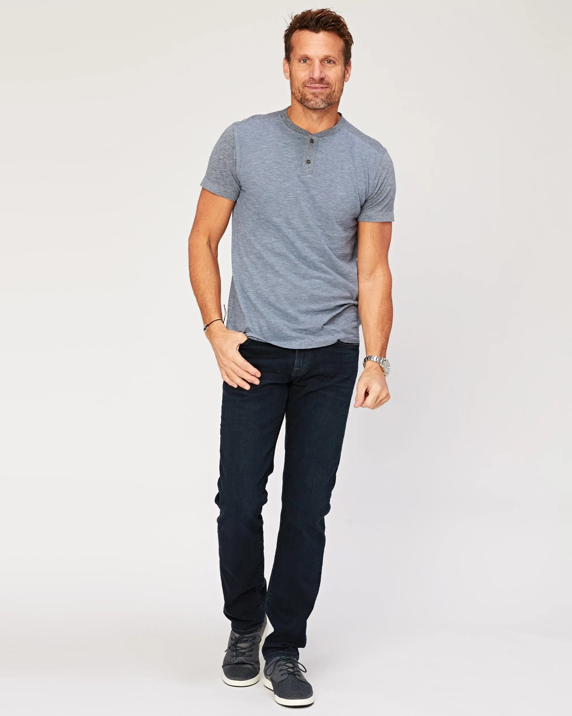Nauman Short Sleeve Henley sold by Agave product image thumbnail 4
