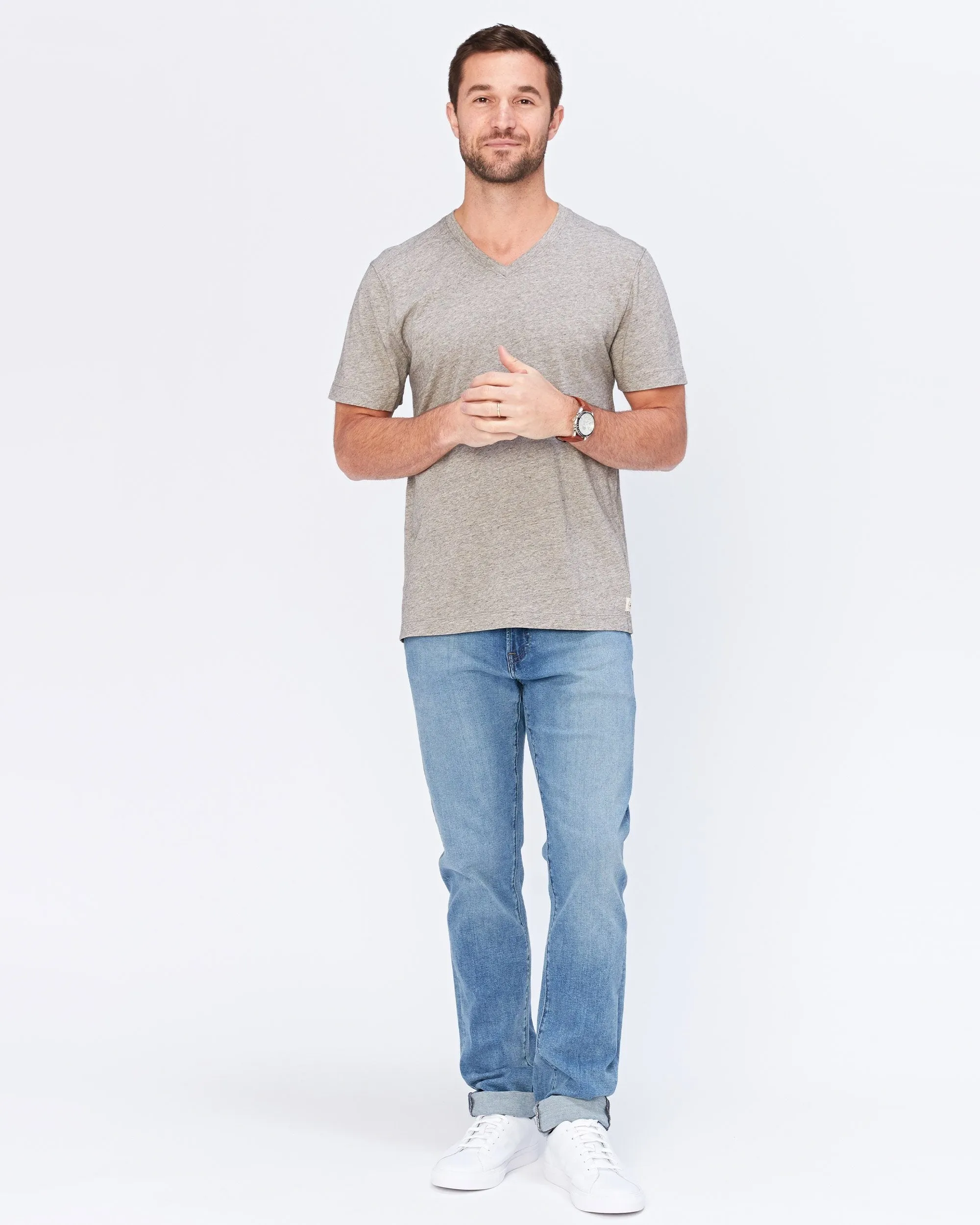 Agave Supima V-Neck Tee sold by Agave product image thumbnail 4