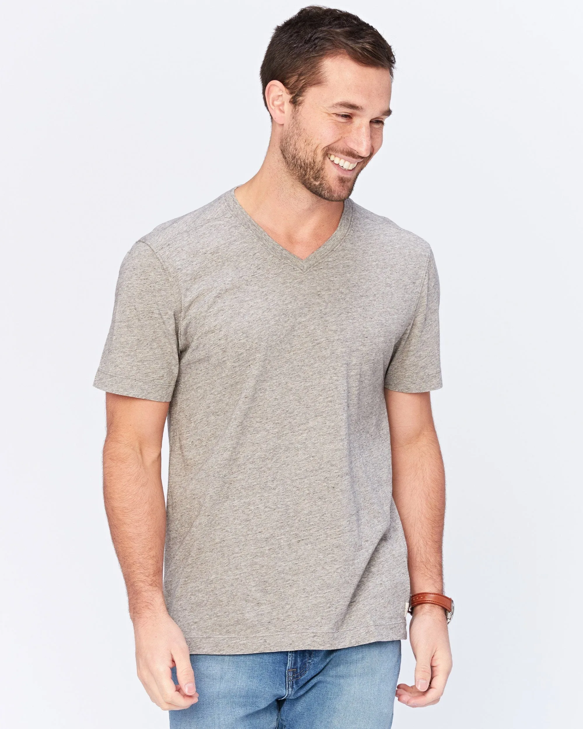 Agave Supima V-Neck Tee sold by Agave