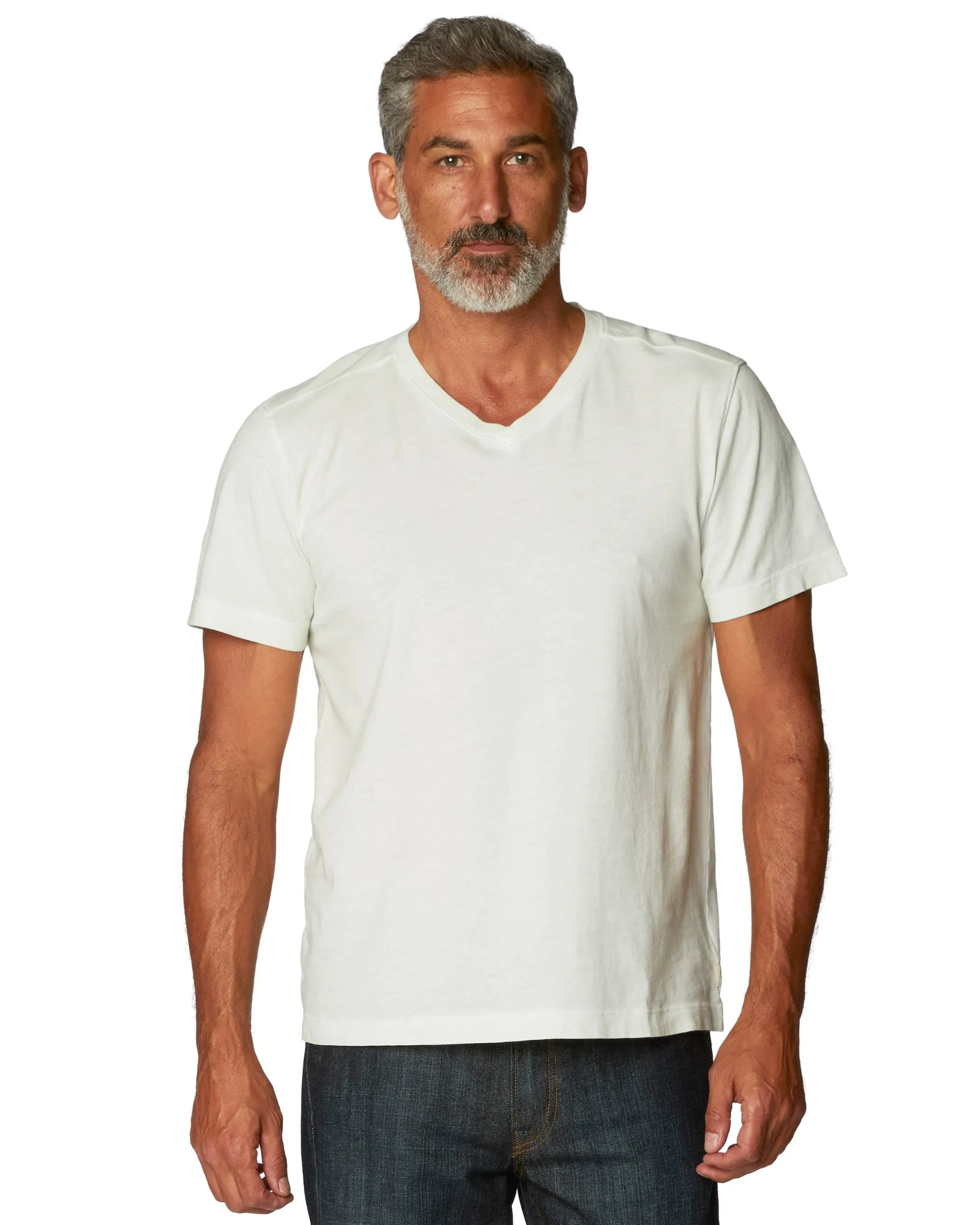 Skipfry Short Sleeve V-Neck sold by Agave