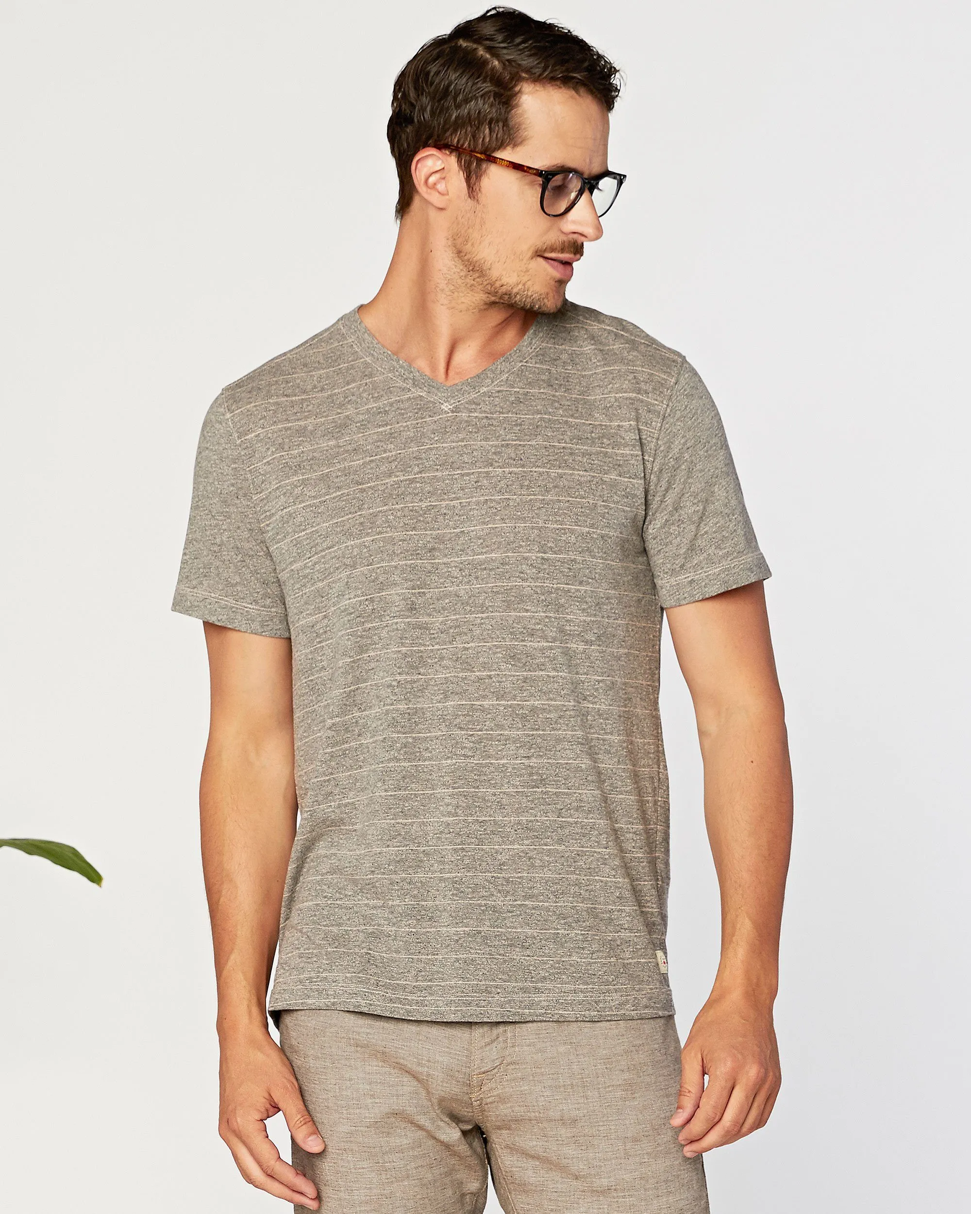 Hal Short Sleeve Vee sold by Agave
