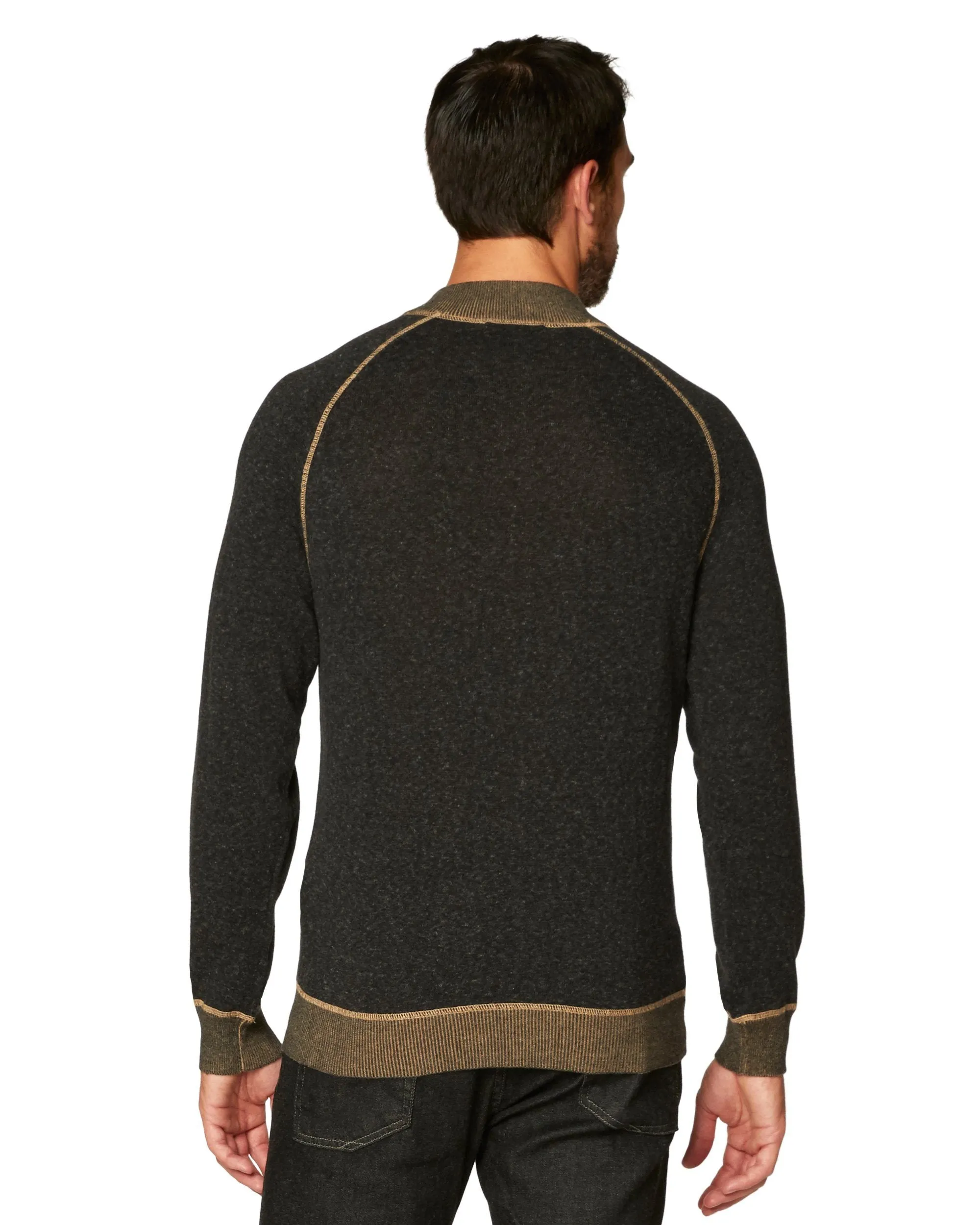 Victory At Sea Supima Zip Mock sold by Agave product image thumbnail 3