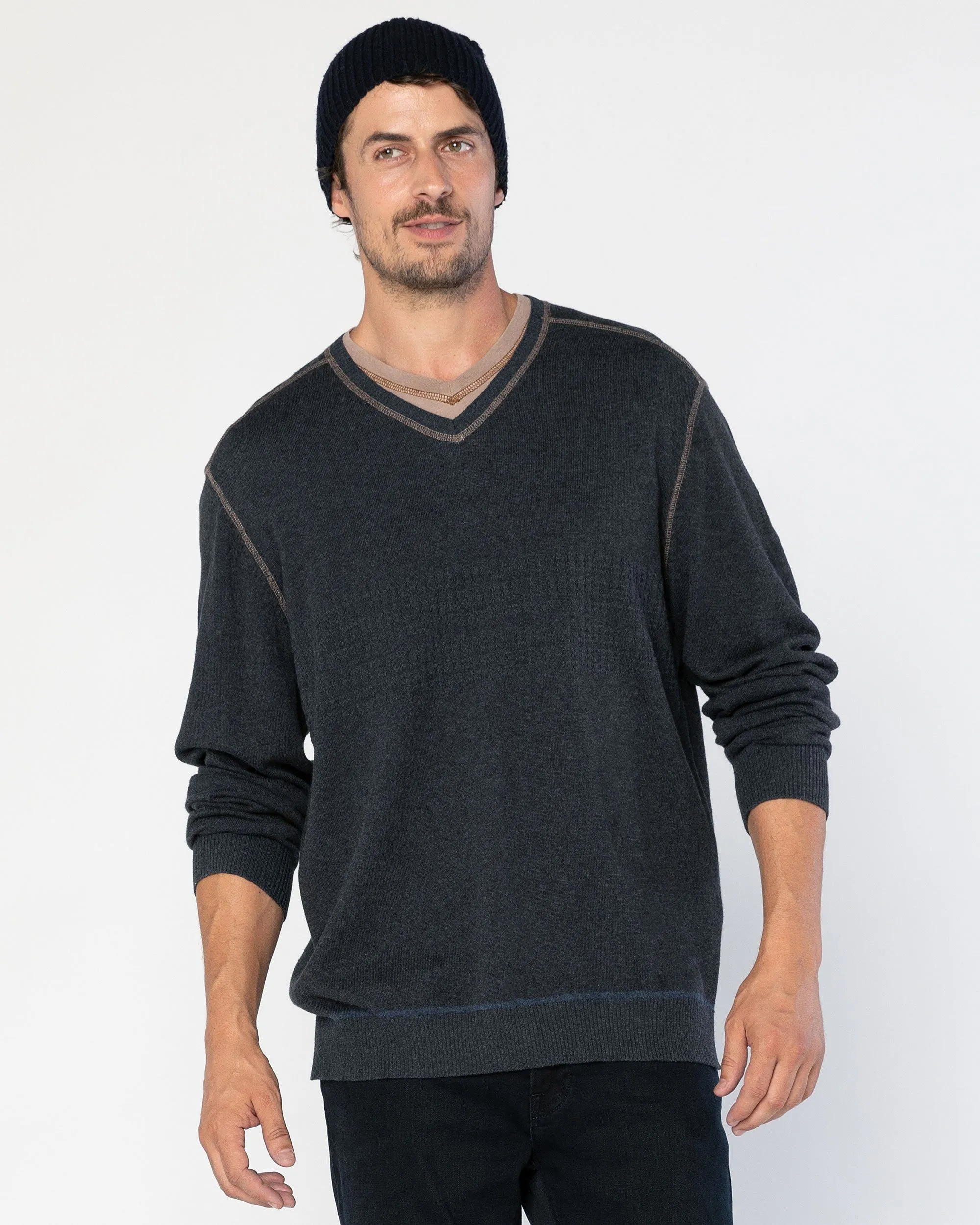 Gallant Double-Knit Vee sold by Agave