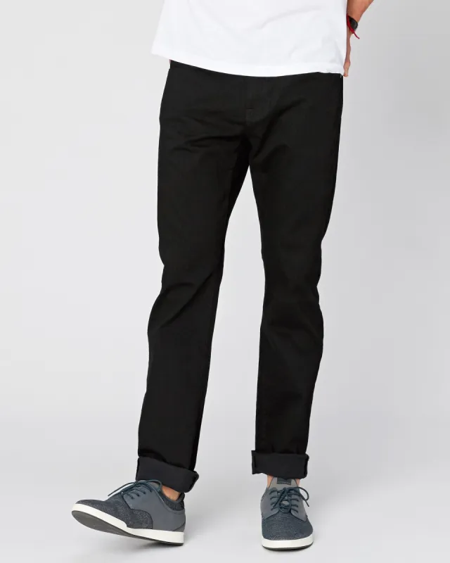 No. 7 Waterman Relaxed Fit Triple Black Flex sold by Agave