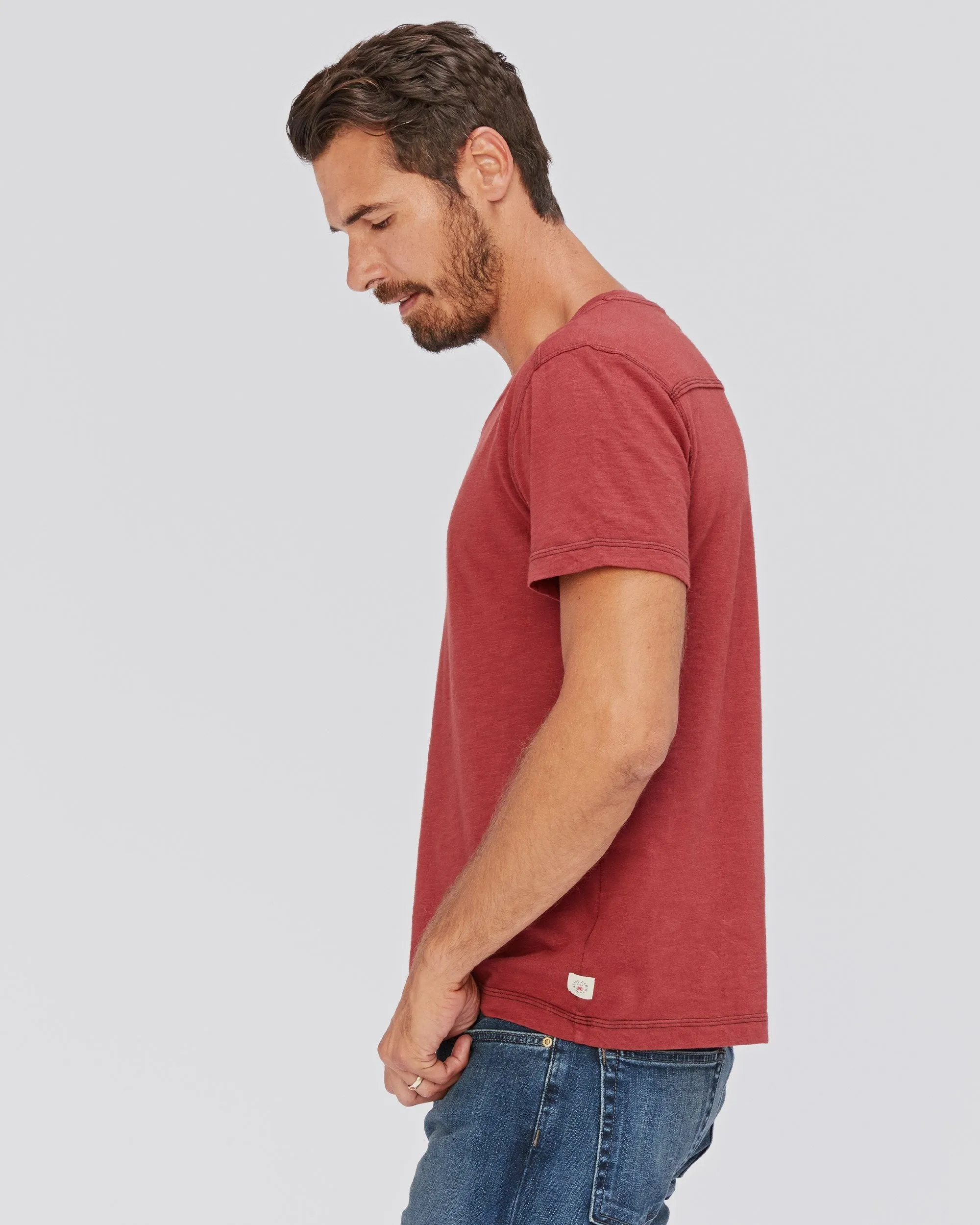 PCH Slub V Neck Tee sold by Agave product image thumbnail 4