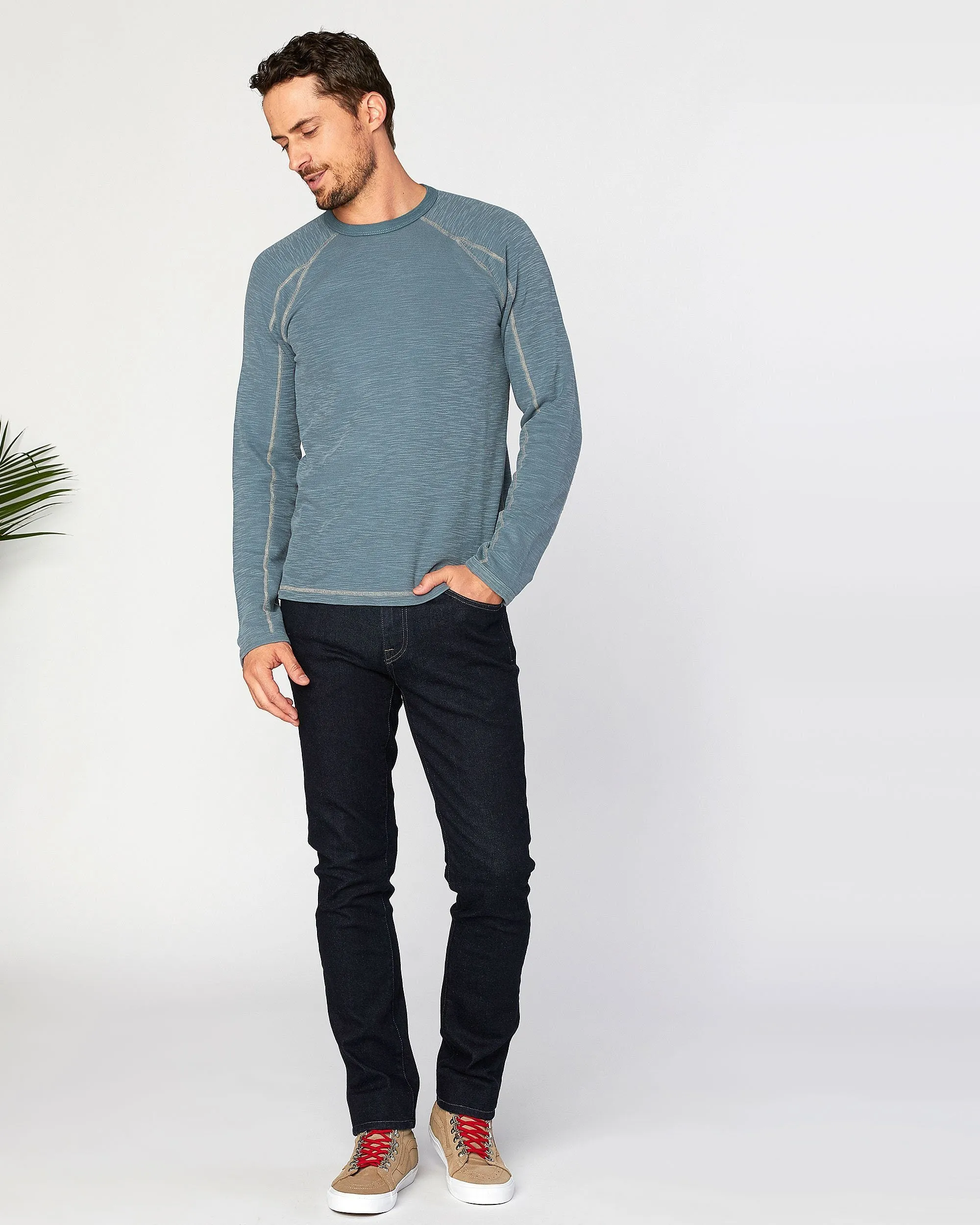 No. 30 Modern Fit Denim Fleece Dark Flex sold by Agave product image thumbnail 4