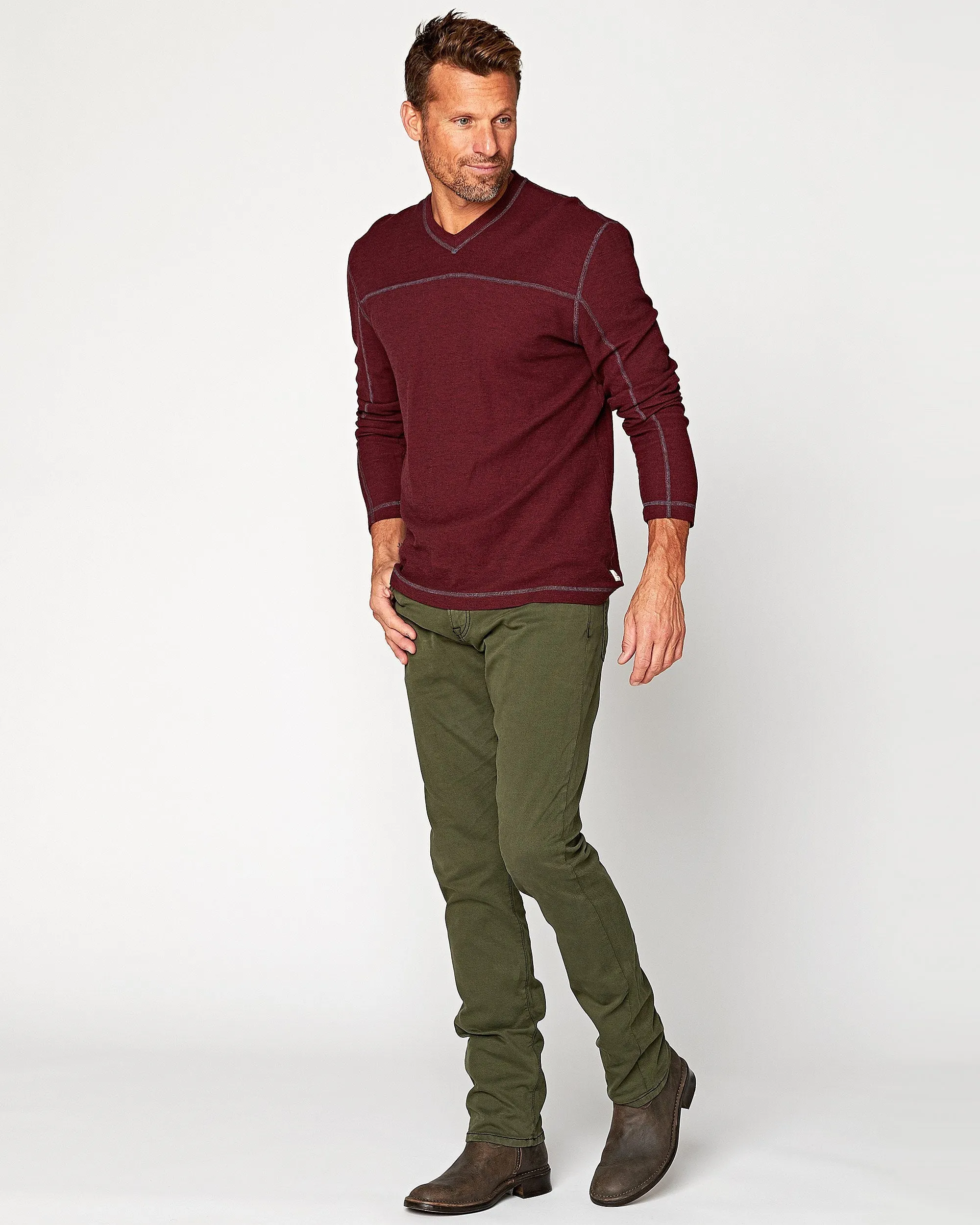 Torrey Long Sleeve V-Neck sold by Agave product image thumbnail 2